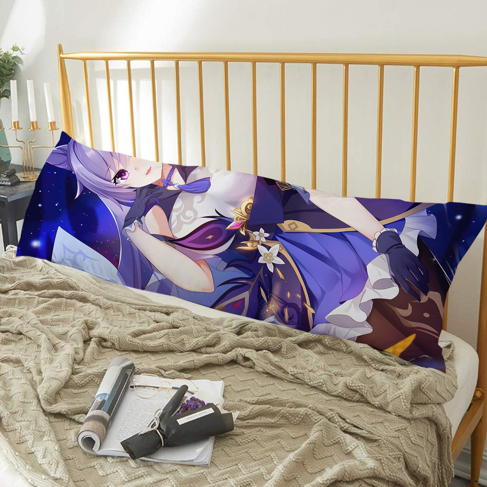 げんし神 genshin ロング抱き枕カバー 両面プリントタイプ（サイズ選択可）