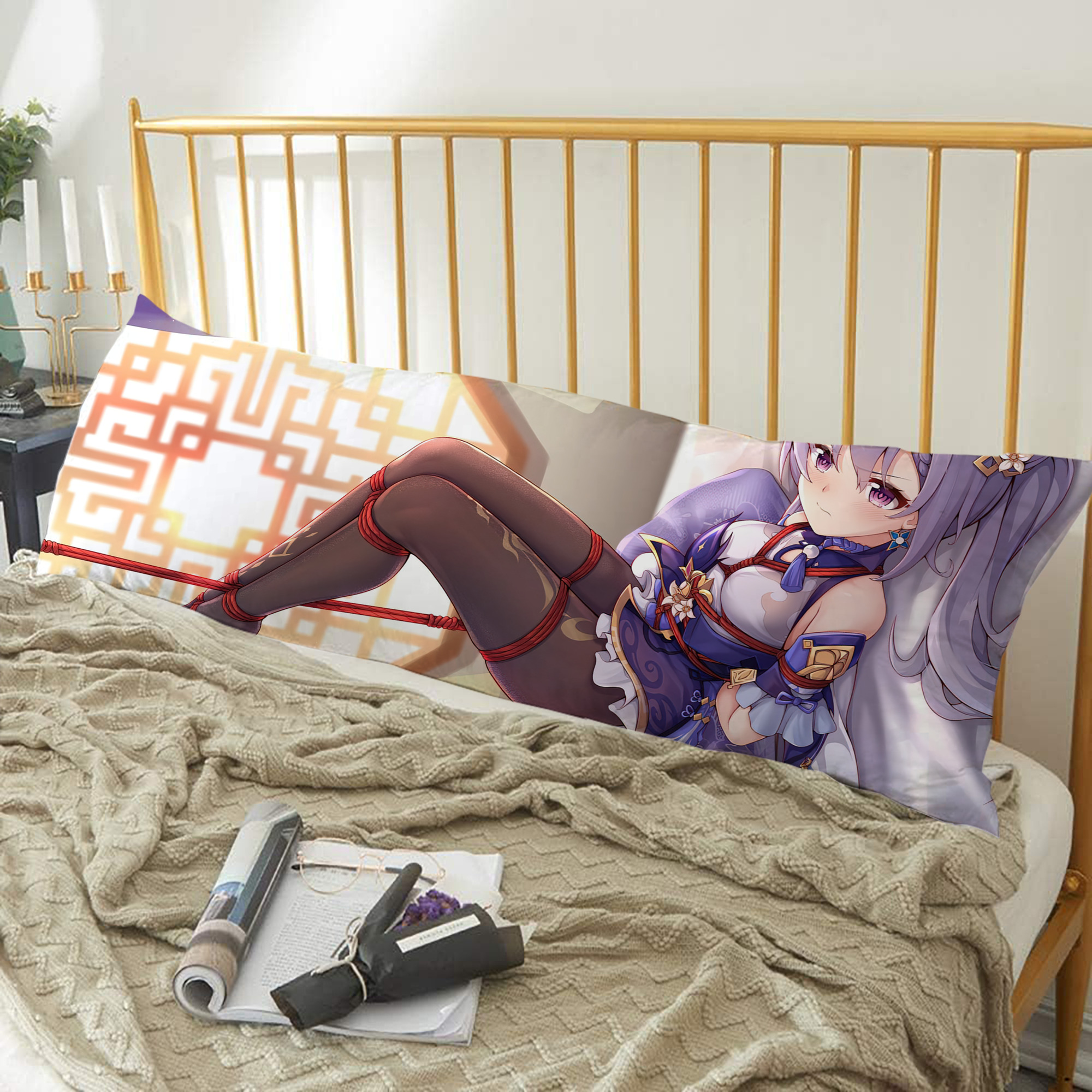 げんし神 genshin ロング抱き枕カバー 両面プリントタイプ（サイズ選択可）