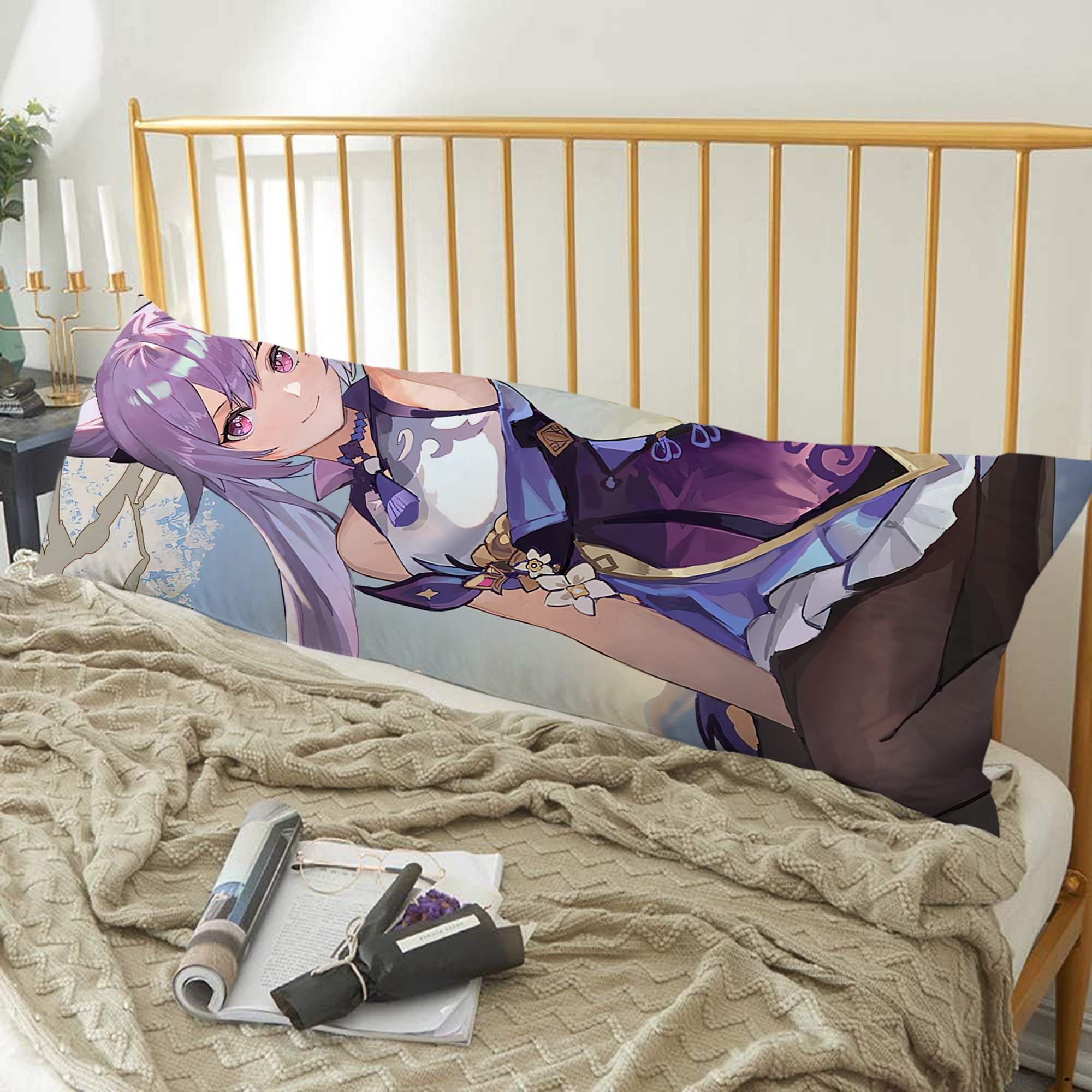 げんし神 genshin ロング抱き枕カバー 両面プリントタイプ（サイズ選択可）