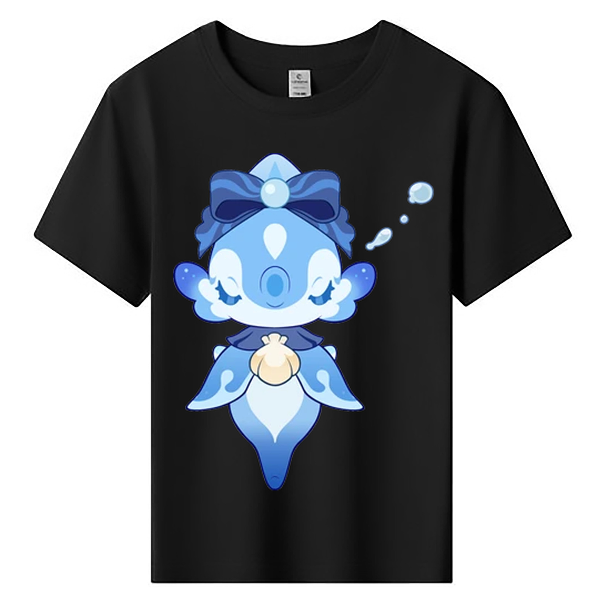 げんし神 フリーナ genshin Furina 綿100％キッズTシャツ（フロントプリント）