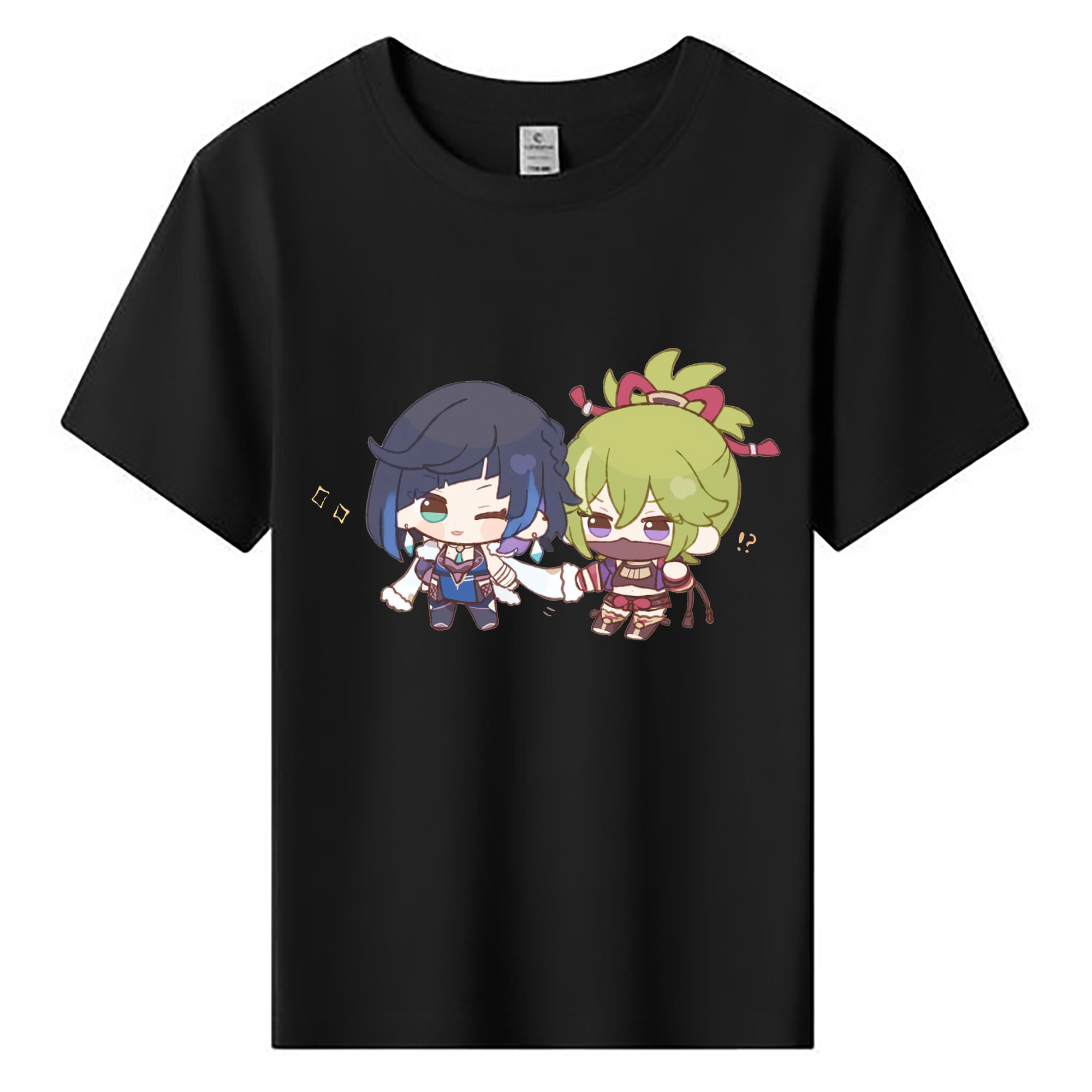 げんし神  久岐忍 くき しのぶ genshin Kuki Shinobu 綿100％キッズTシャツ（フロントプリント）