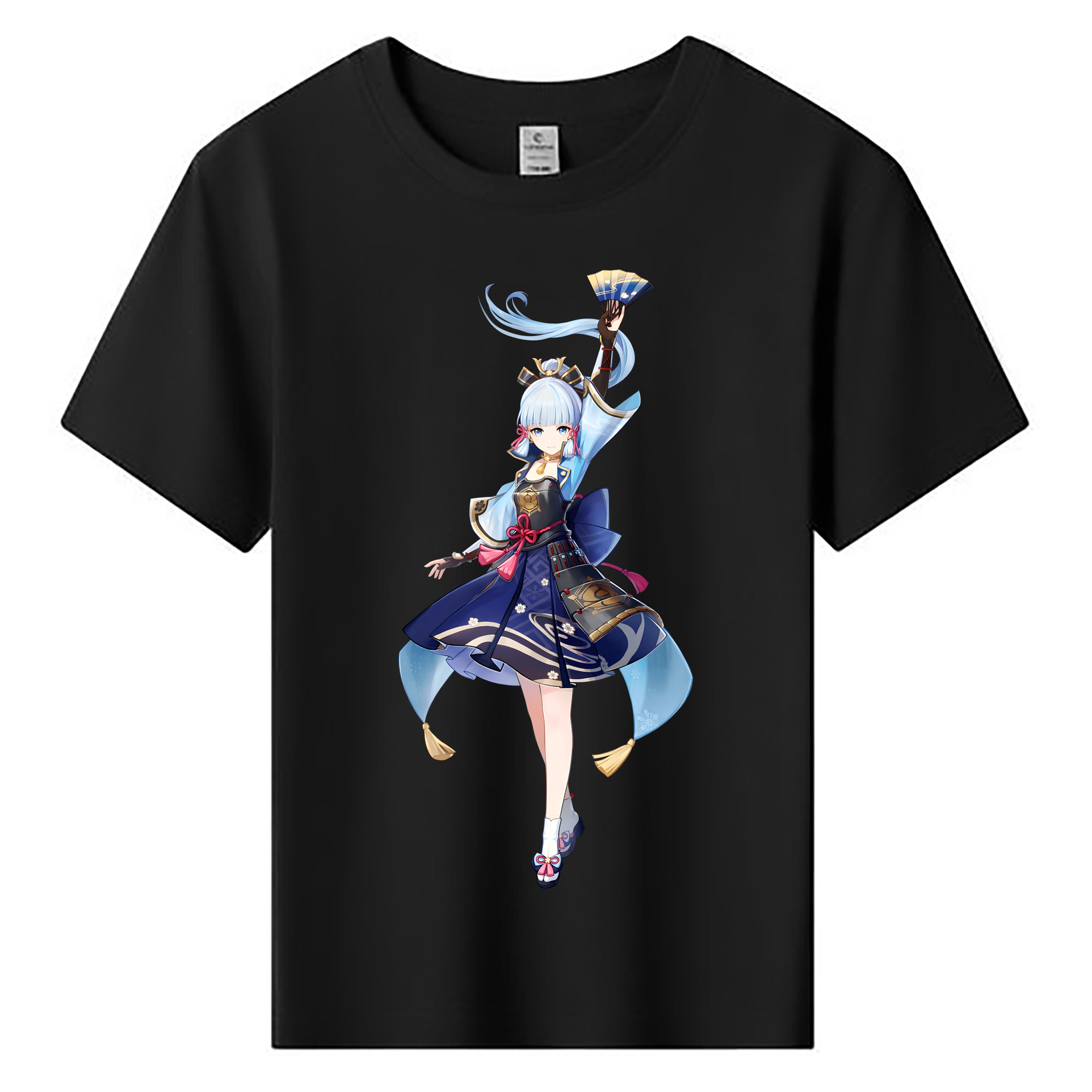 げんし神 神里綾華 神宮寺レン genshin Kamimiya Ren 綿100％キッズTシャツ（フロントプリント）