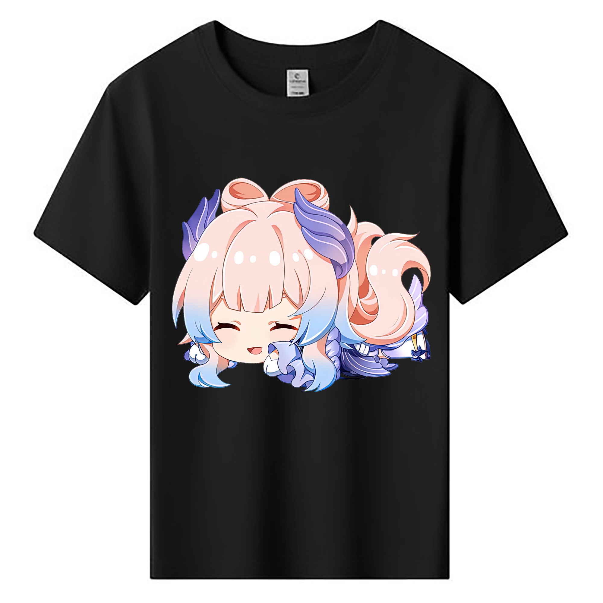 げんし神 珊瑚宮心海 サンゴノミヤ・ココミ genshin Sangonomiya Kokomi 綿100％キッズTシャツ（フロントプリント）