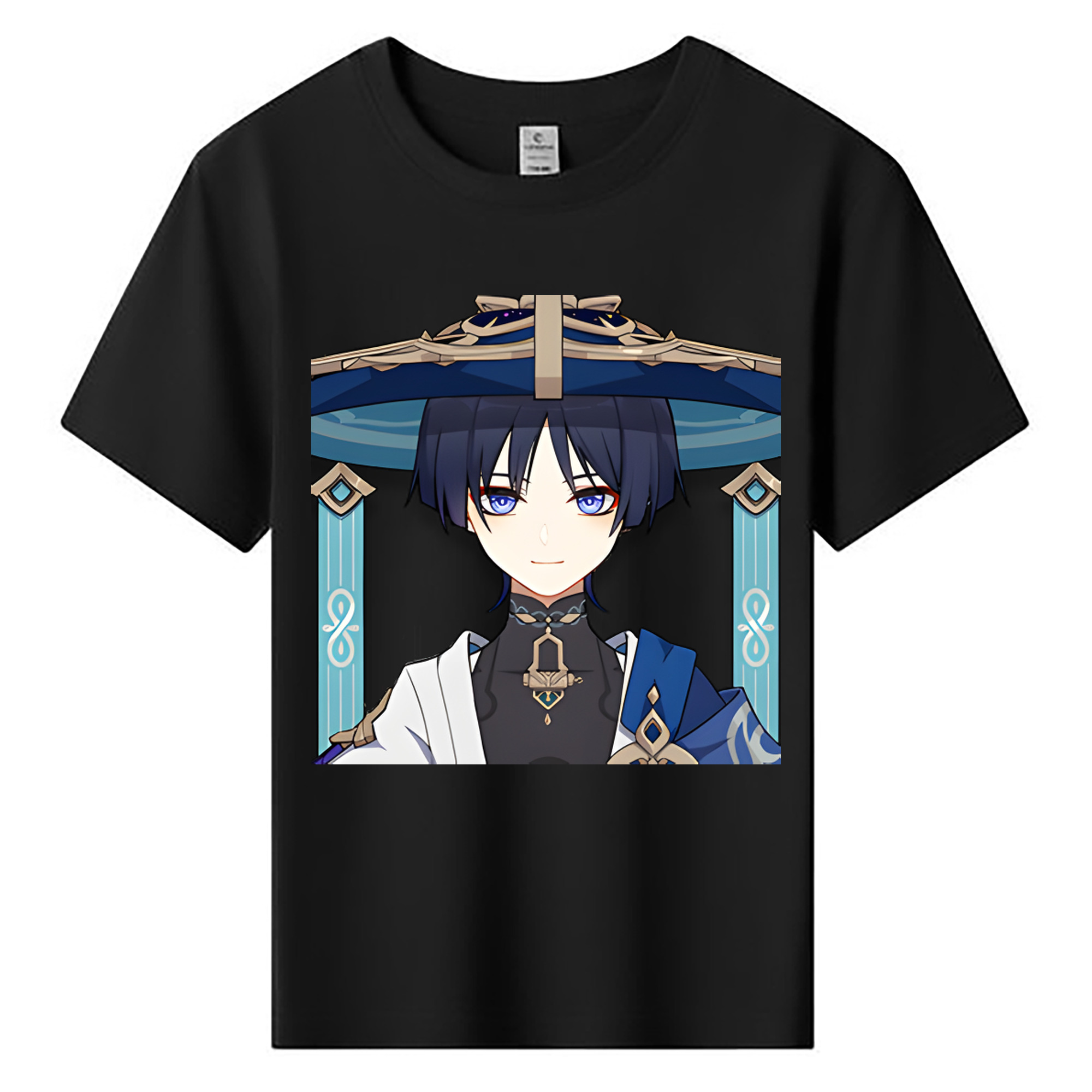 げんし神 さんペい genshin Sanpei 綿100％キッズTシャツ（フロントプリント）