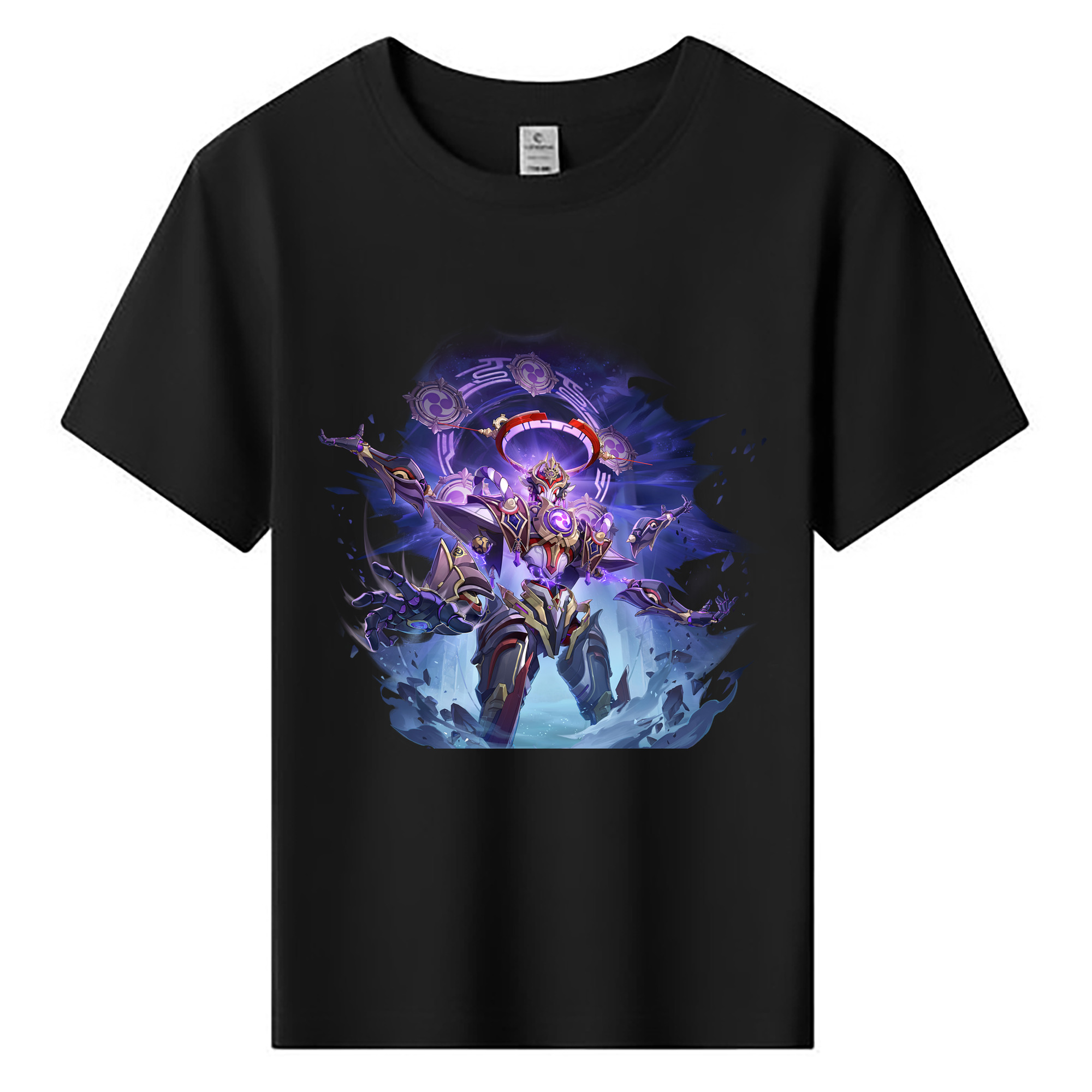 げんし神 さんペい genshin Sanpei 綿100％キッズTシャツ（フロントプリント）