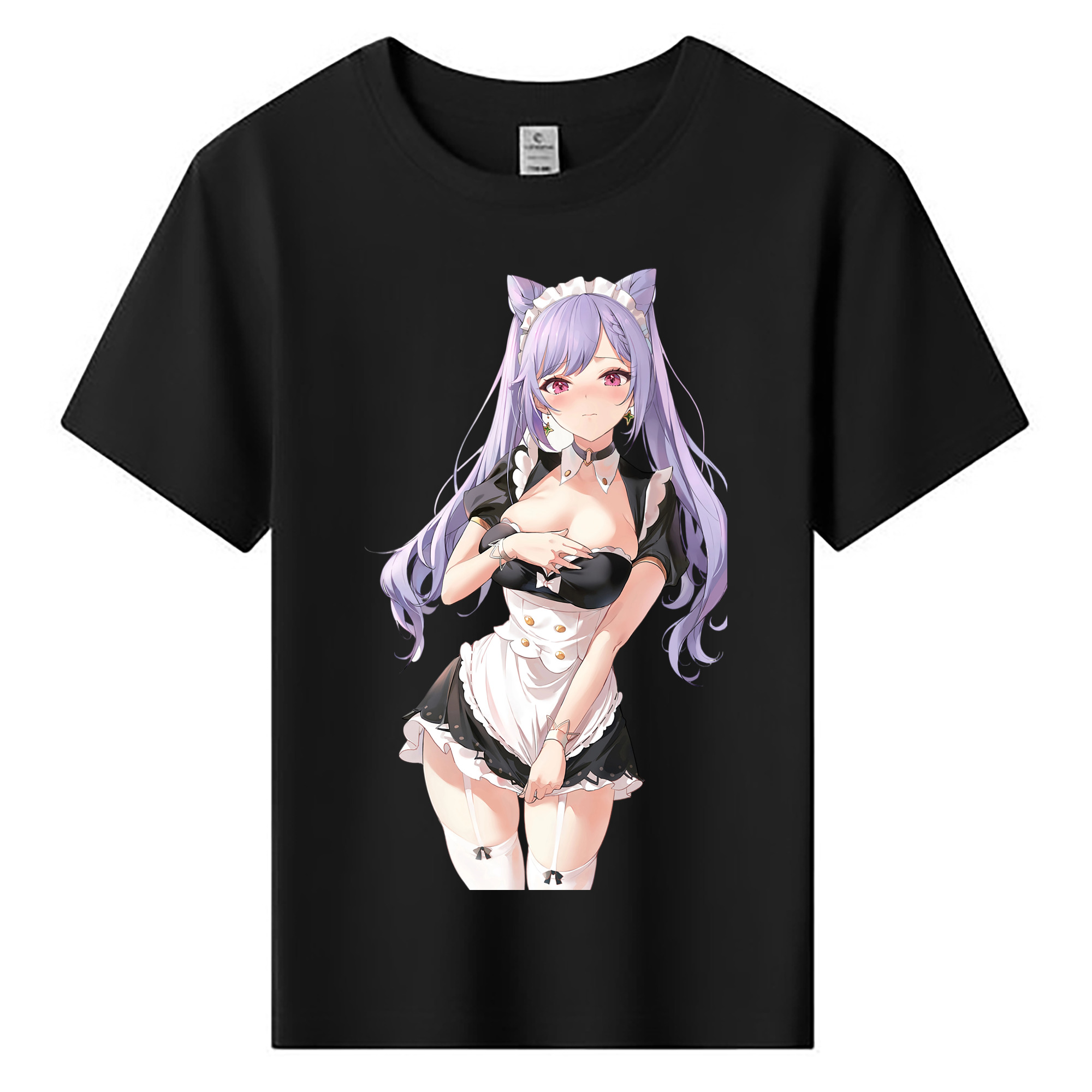 げんし神 刻晴 こくせい genshin Kokusei 綿100％キッズTシャツ（フロントプリント）