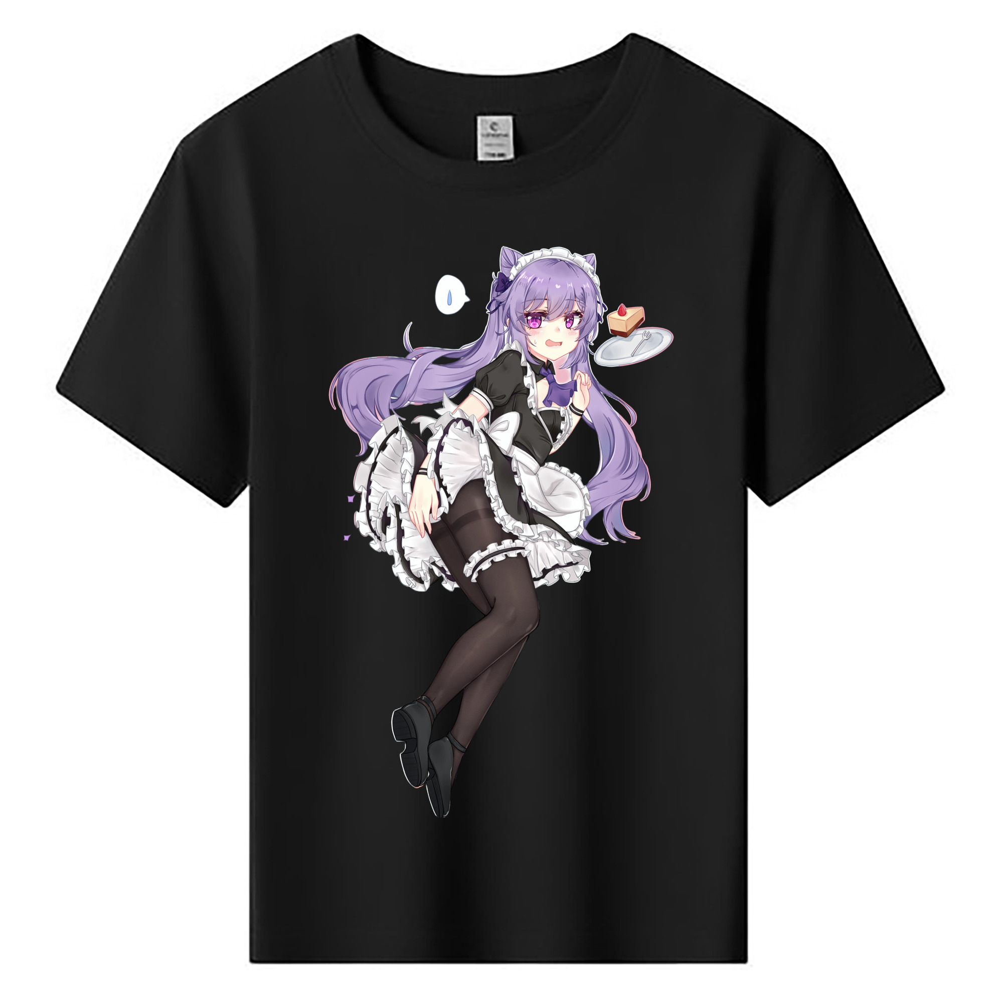 げんし神 刻晴 こくせい genshin Kokusei 綿100％キッズTシャツ（フロントプリント）