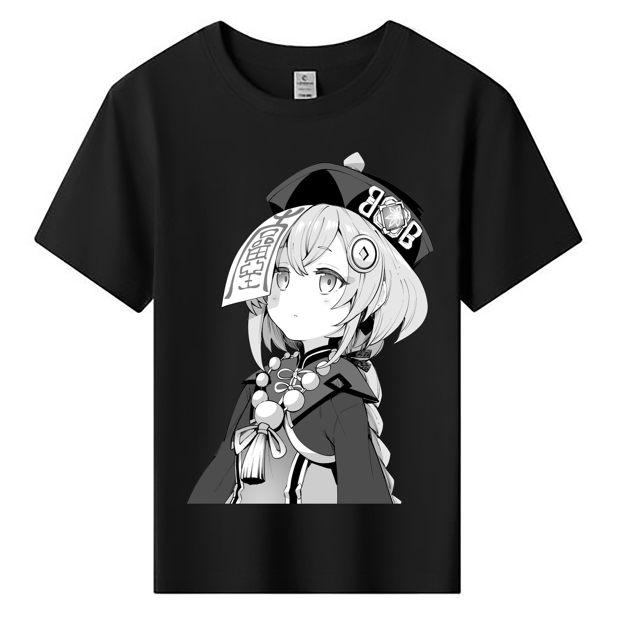 げんし神 七七 なな  genshin Nana 綿100％キッズTシャツ（フロントプリント）