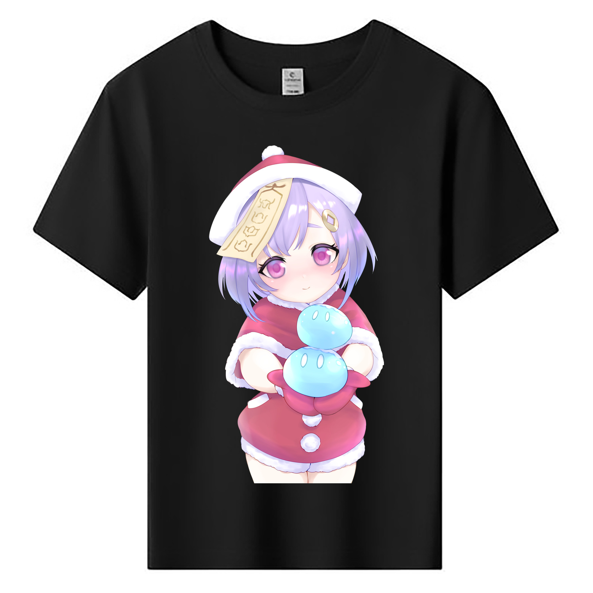げんし神 七七 なな  genshin Nana 綿100％キッズTシャツ（フロントプリント）