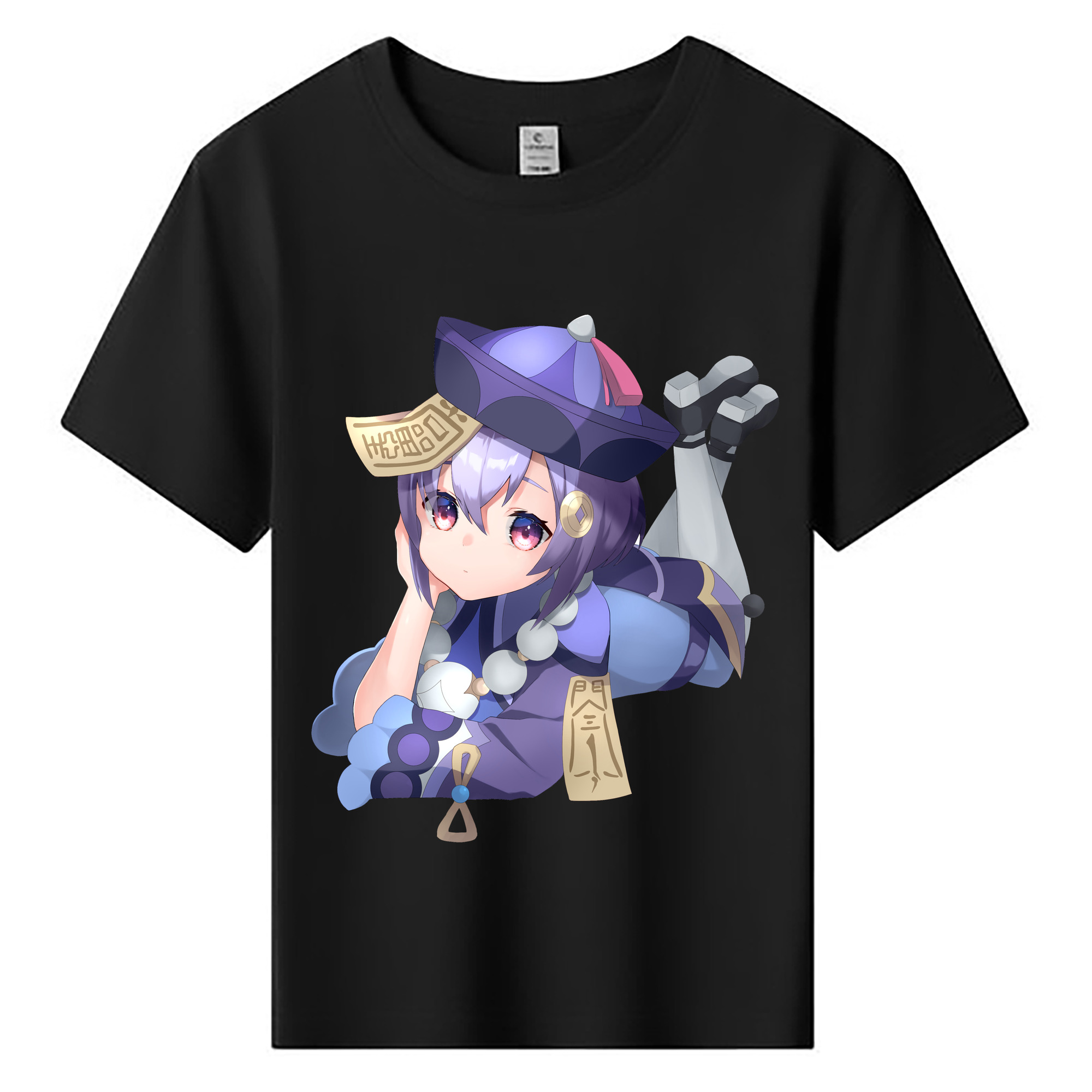 げんし神 七七 なな  genshin Nana 綿100％キッズTシャツ（フロントプリント）