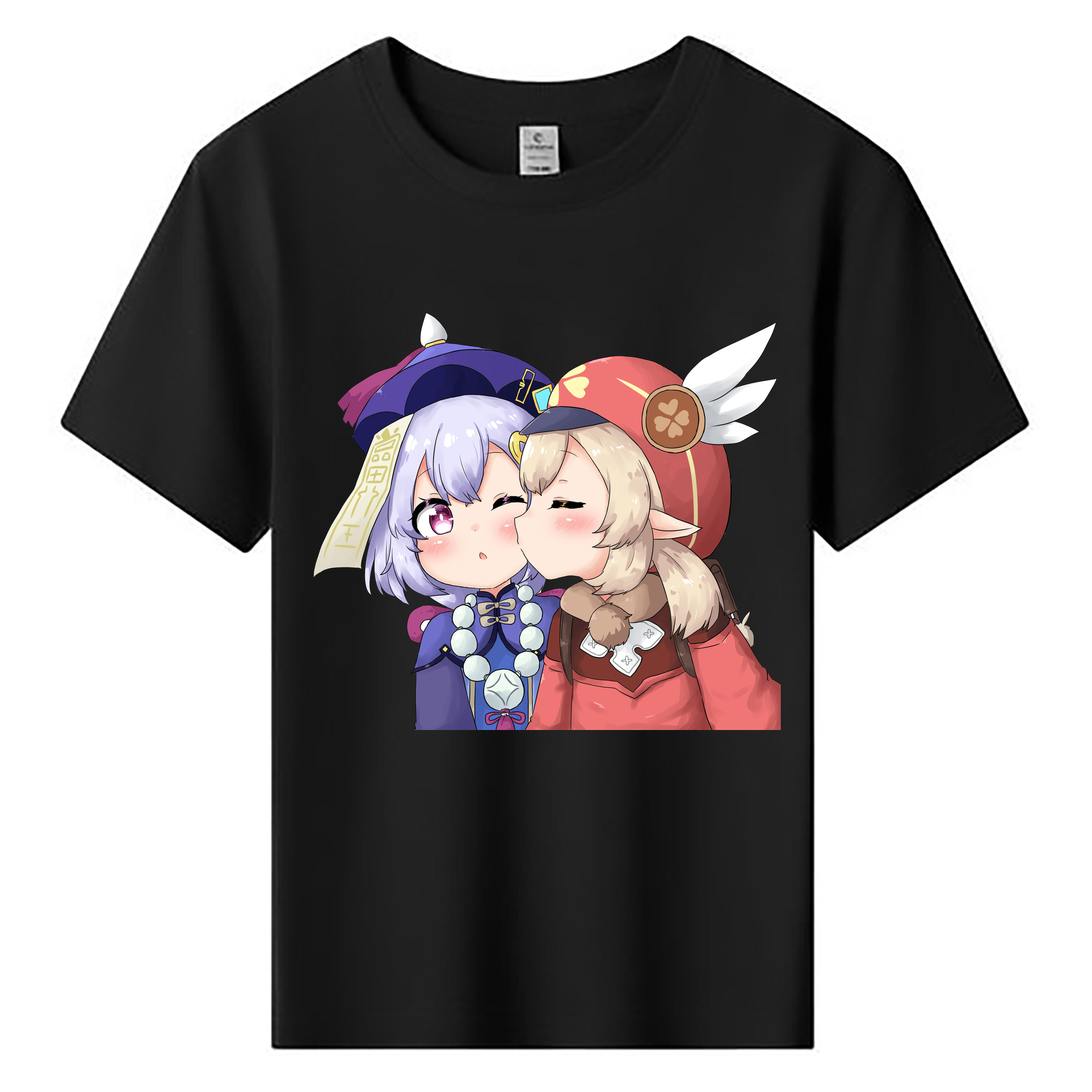 げんし神 七七 なな  genshin Nana 綿100％キッズTシャツ（フロントプリント）