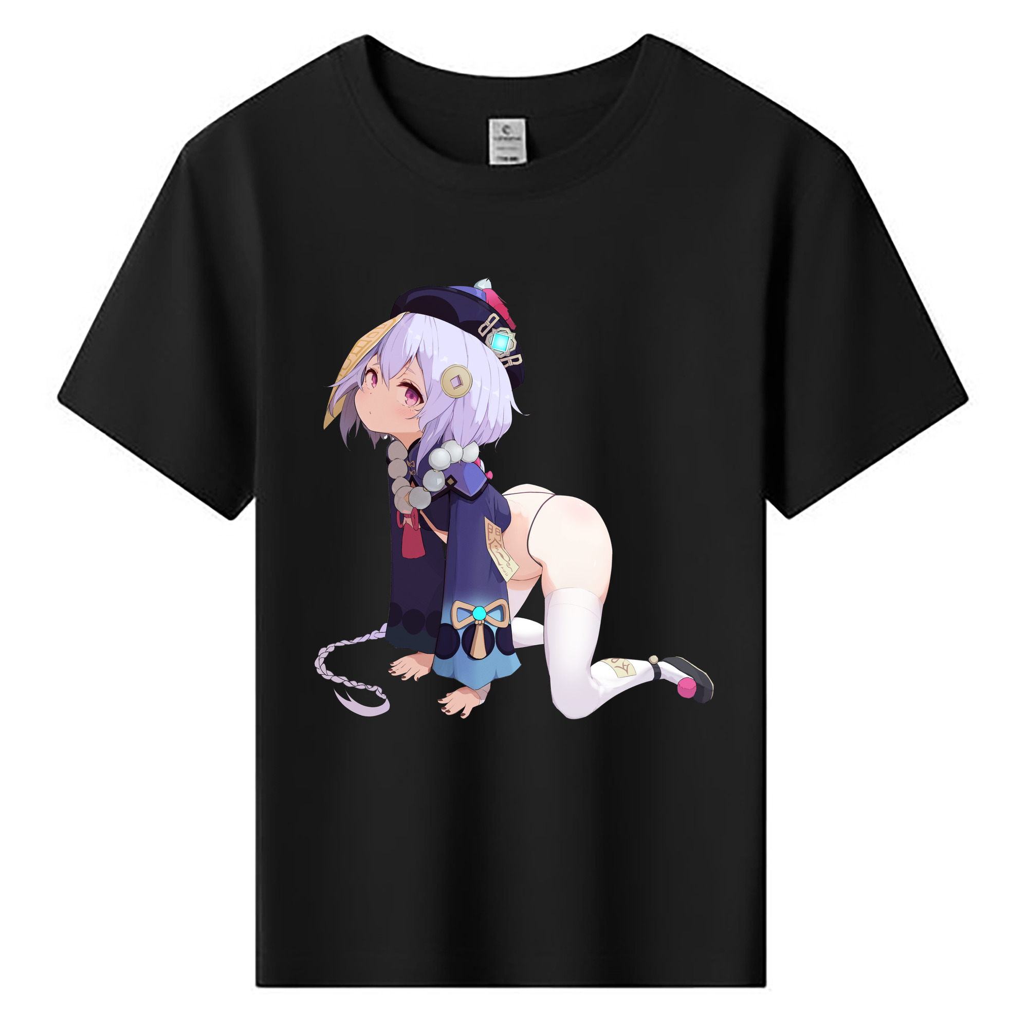 げんし神 七七 なな  genshin Nana 綿100％キッズTシャツ（フロントプリント）
