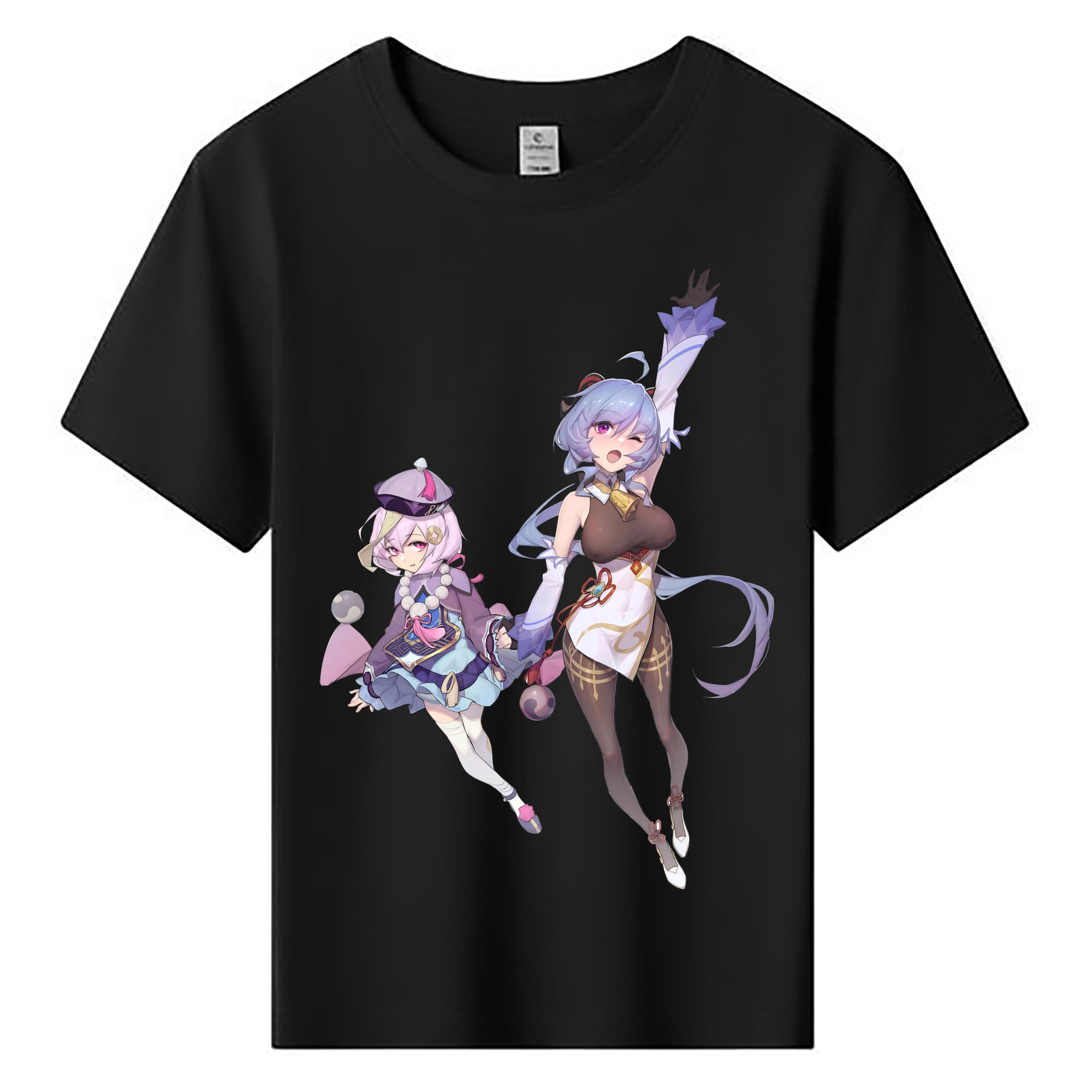 げんし神 七七 なな  genshin Nana 綿100％キッズTシャツ（フロントプリント）