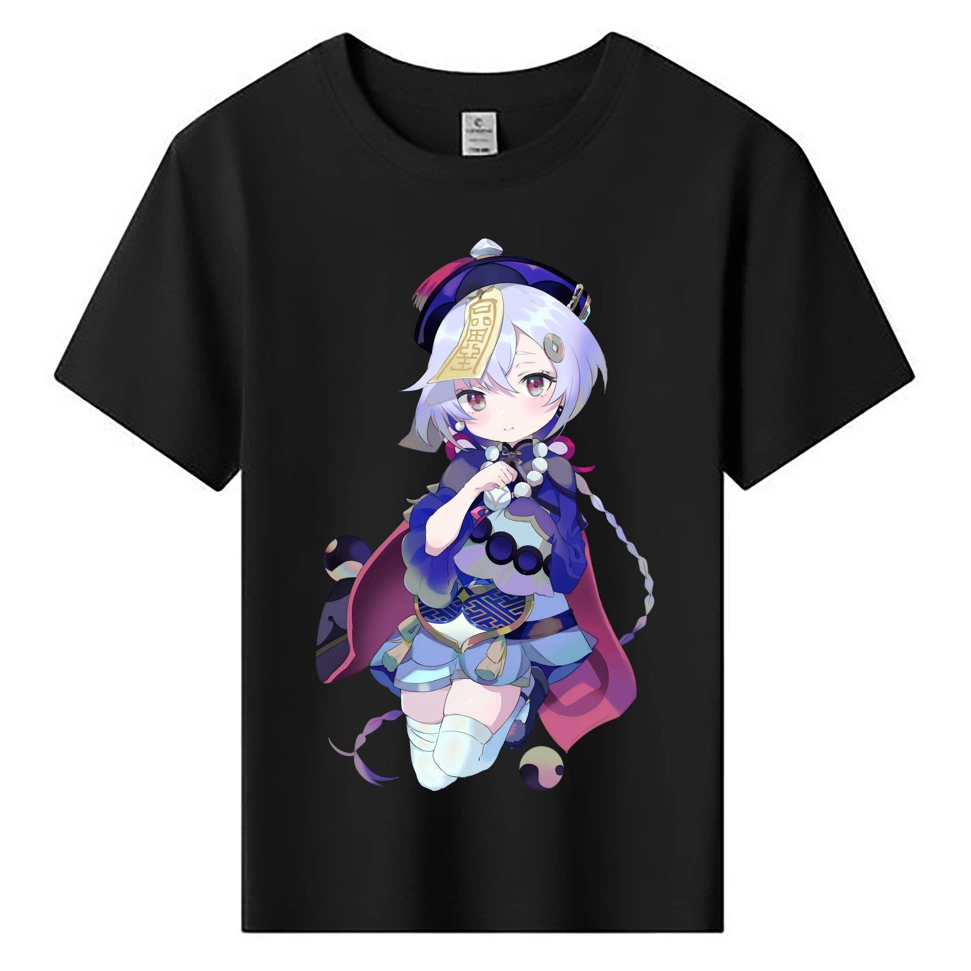 げんし神 七七 なな  genshin Nana 綿100％キッズTシャツ（フロントプリント）