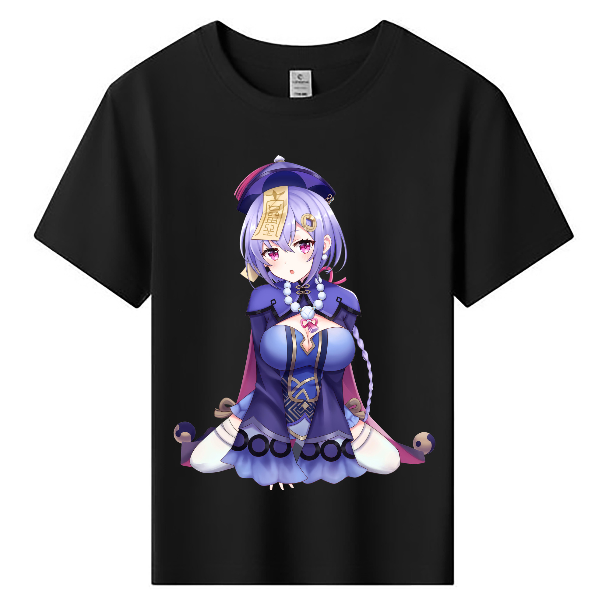 げんし神 七七 なな  genshin Nana 綿100％キッズTシャツ（フロントプリント）