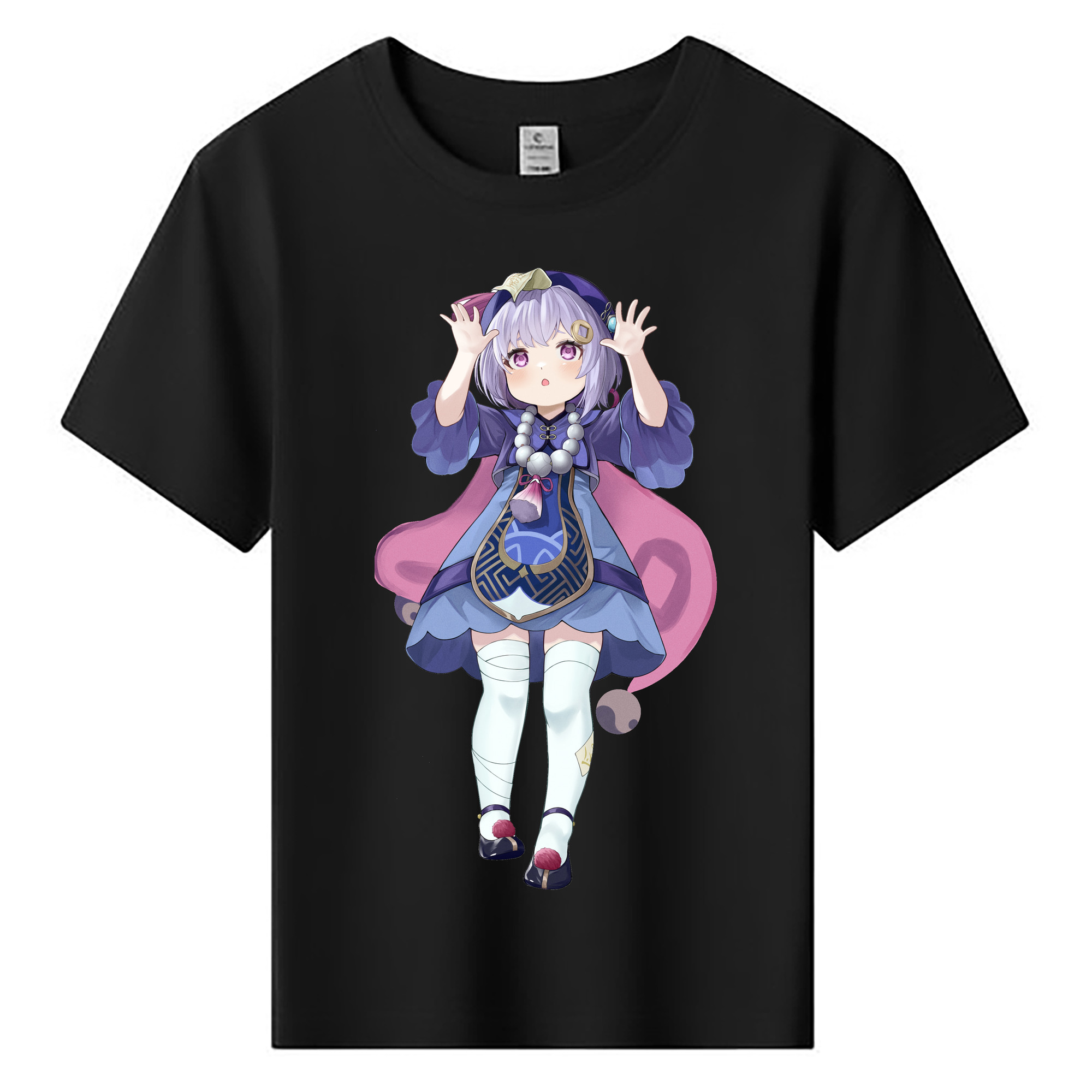 げんし神 七七 なな  genshin Nana 綿100％キッズTシャツ（フロントプリント）