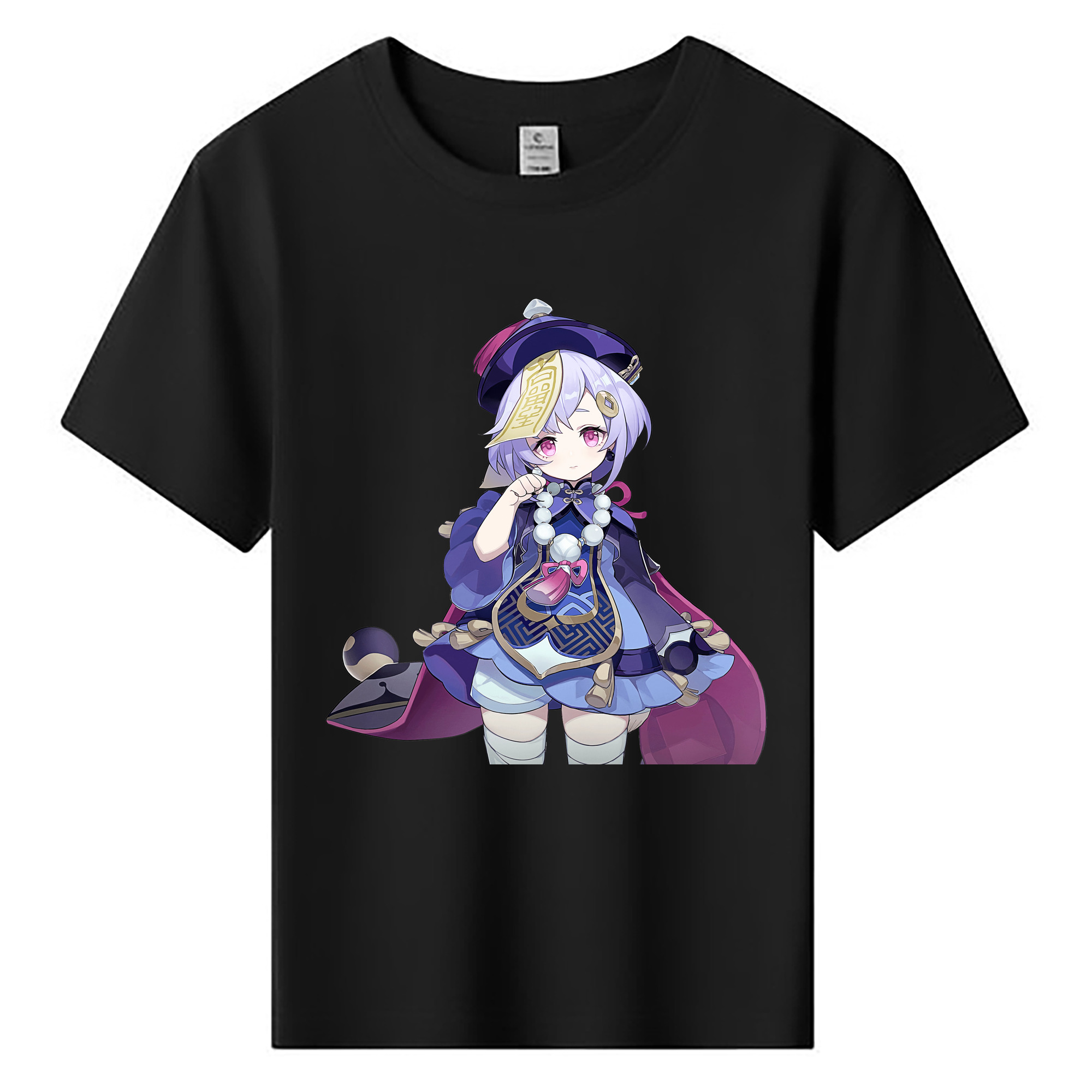 げんし神 七七 なな  genshin Nana 綿100％キッズTシャツ（フロントプリント）