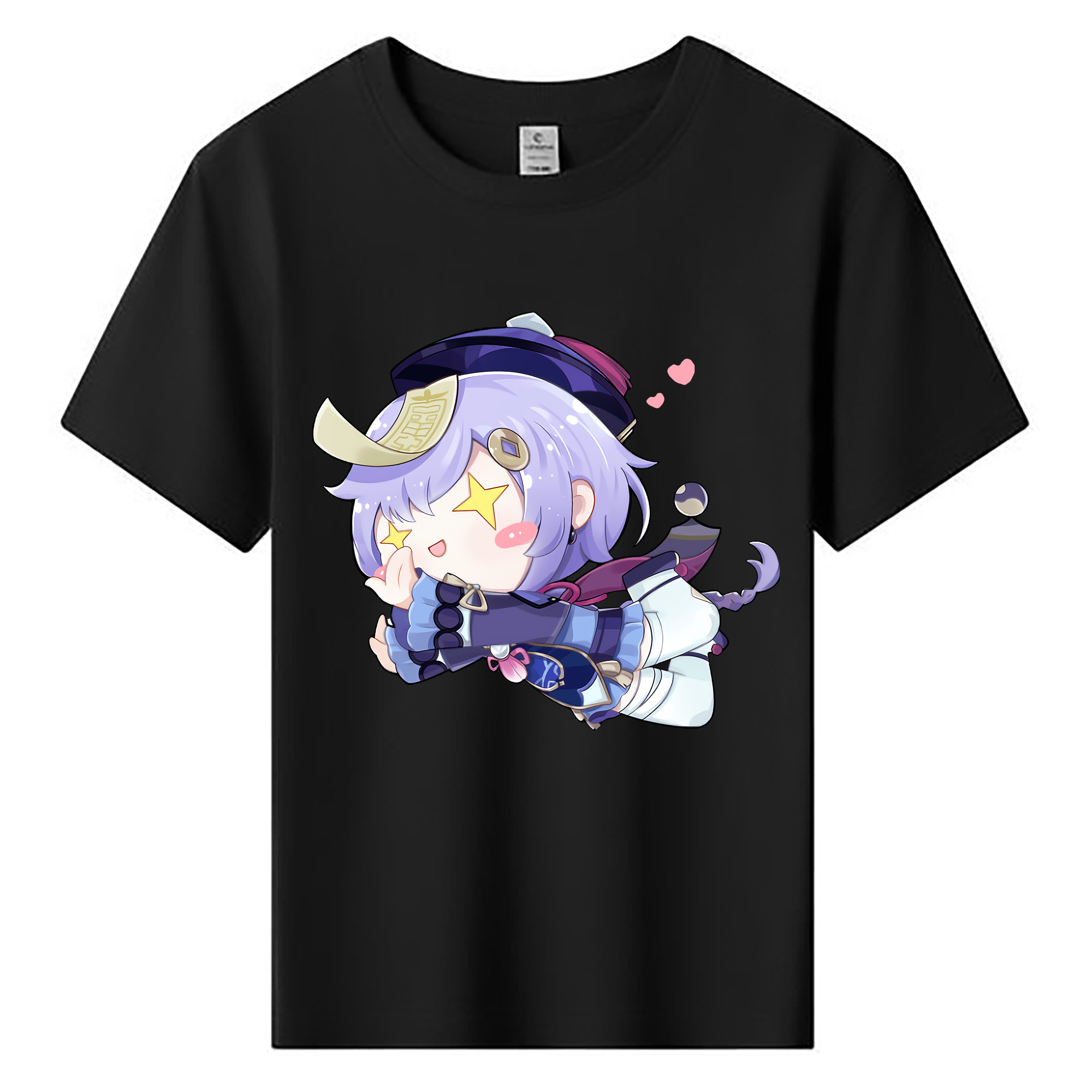 げんし神 七七 なな  genshin Nana 綿100％キッズTシャツ（フロントプリント）