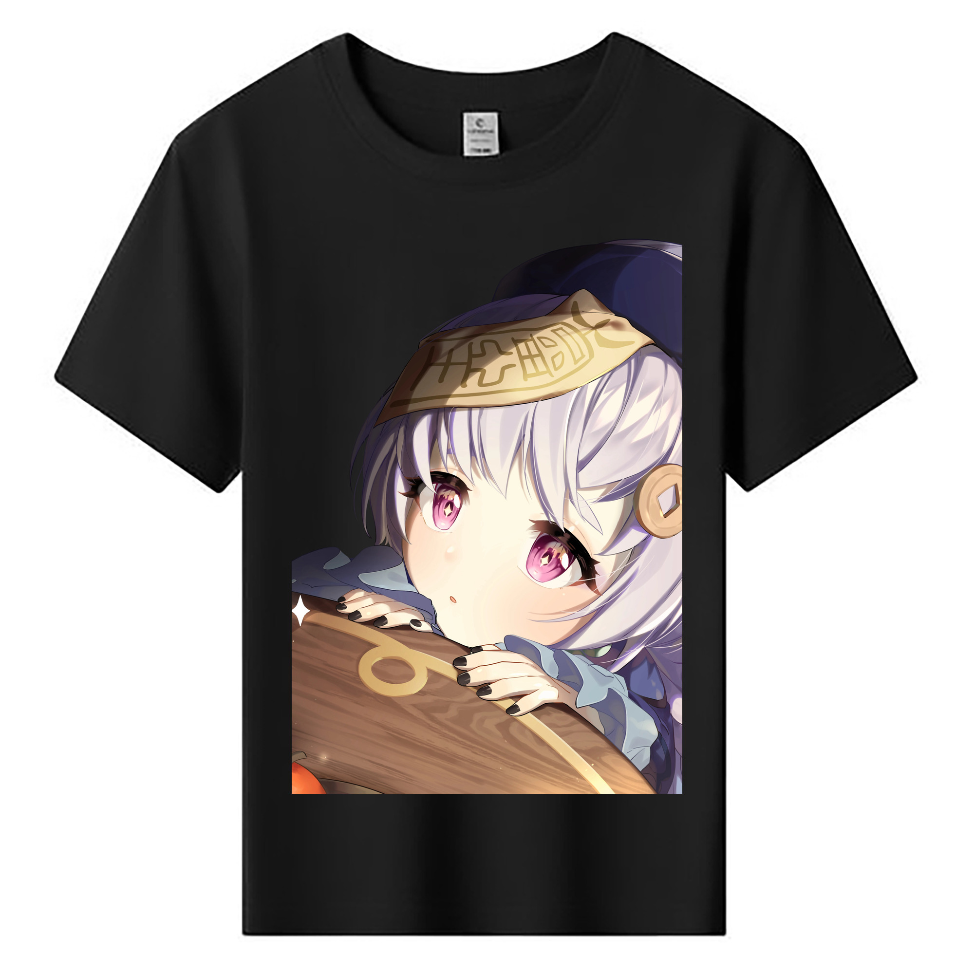げんし神 七七 なな  genshin Nana 綿100％キッズTシャツ（フロントプリント）