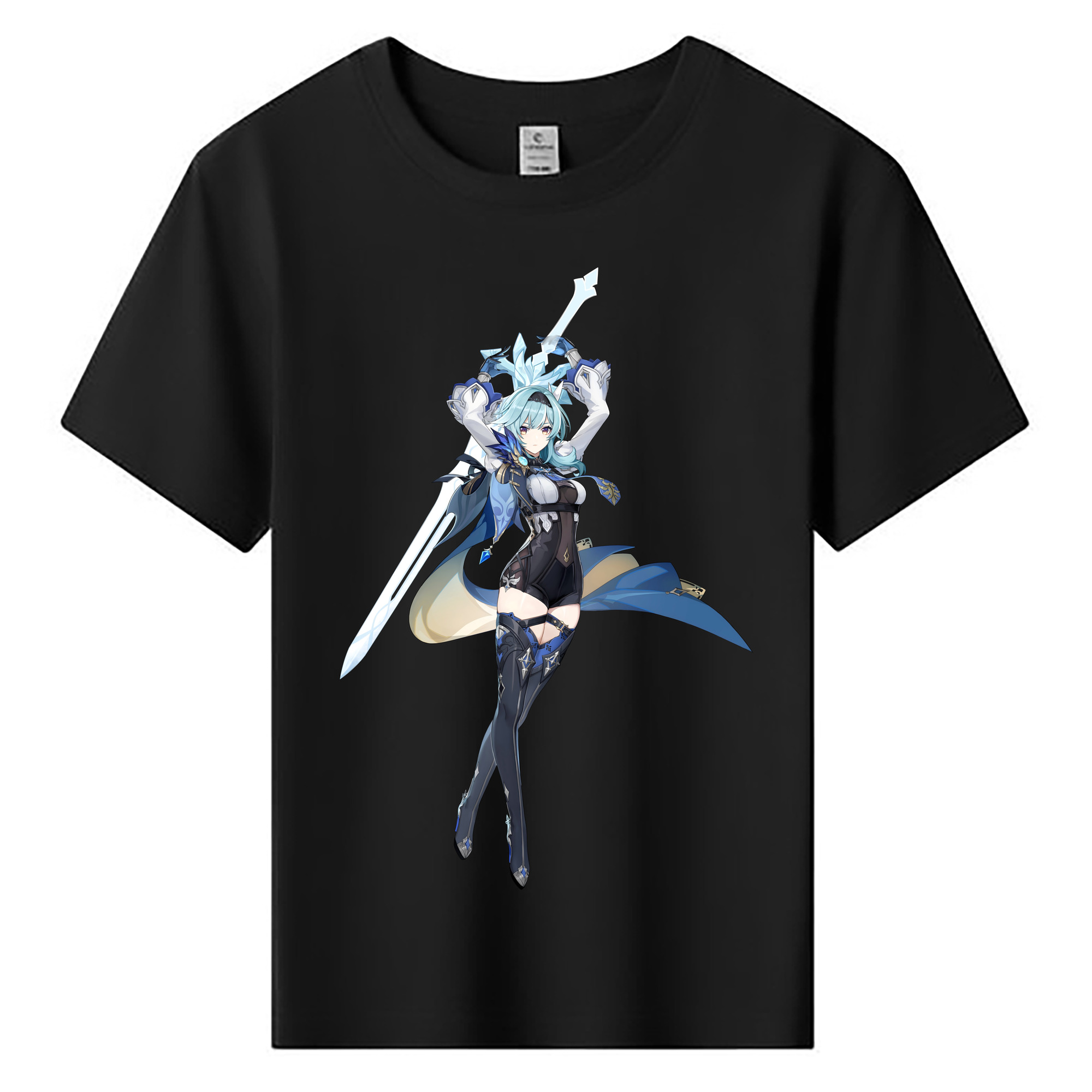 げんし神 优菈 ゆうら genshin Yūra 綿100％キッズTシャツ（フロントプリント）