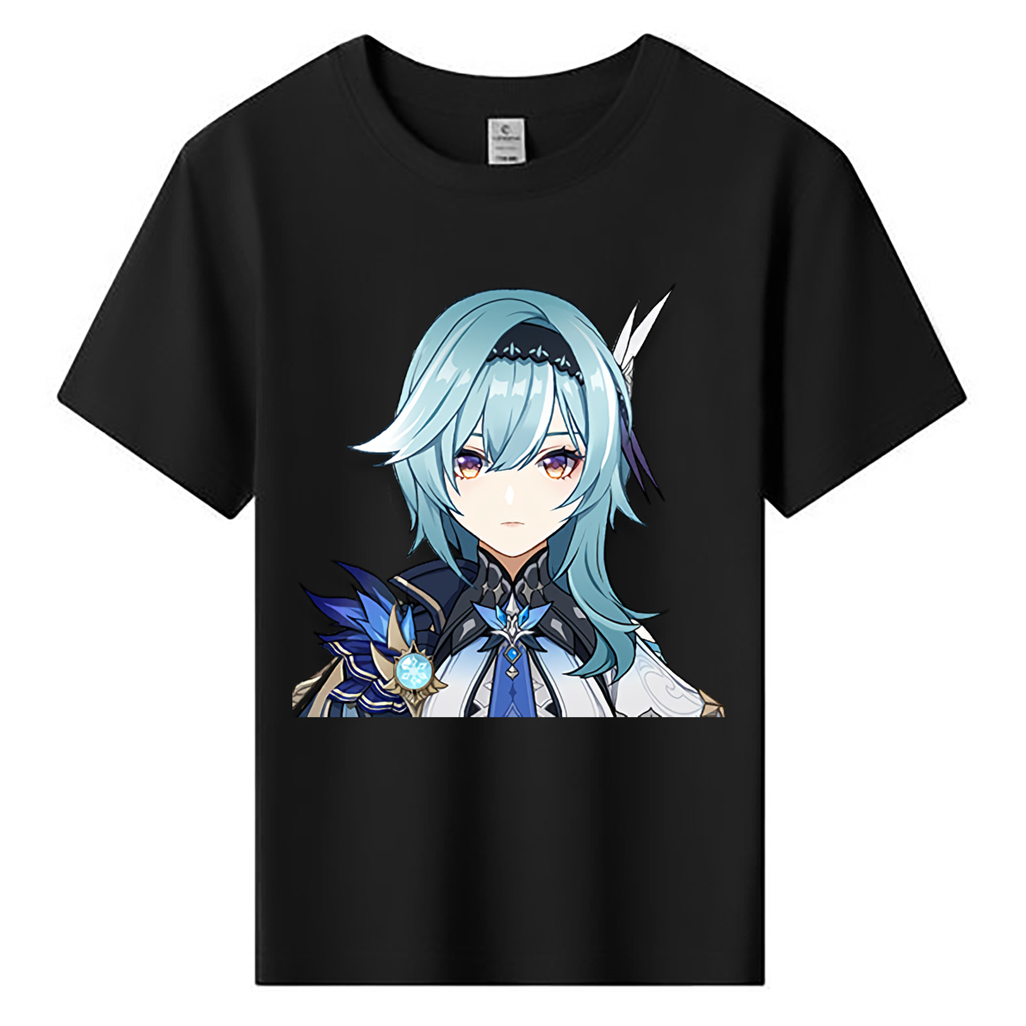 げんし神 优菈 ゆうら genshin Yūra 綿100％キッズTシャツ（フロントプリント）