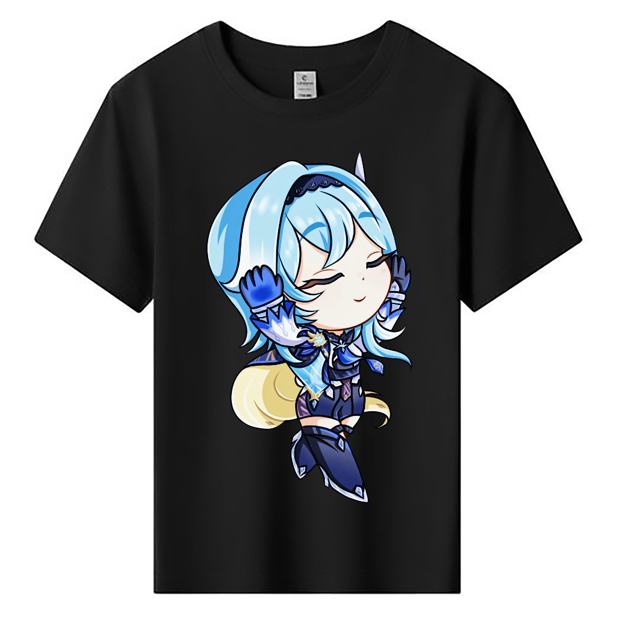 げんし神 优菈 ゆうら genshin Yūra 綿100％キッズTシャツ（フロントプリント）