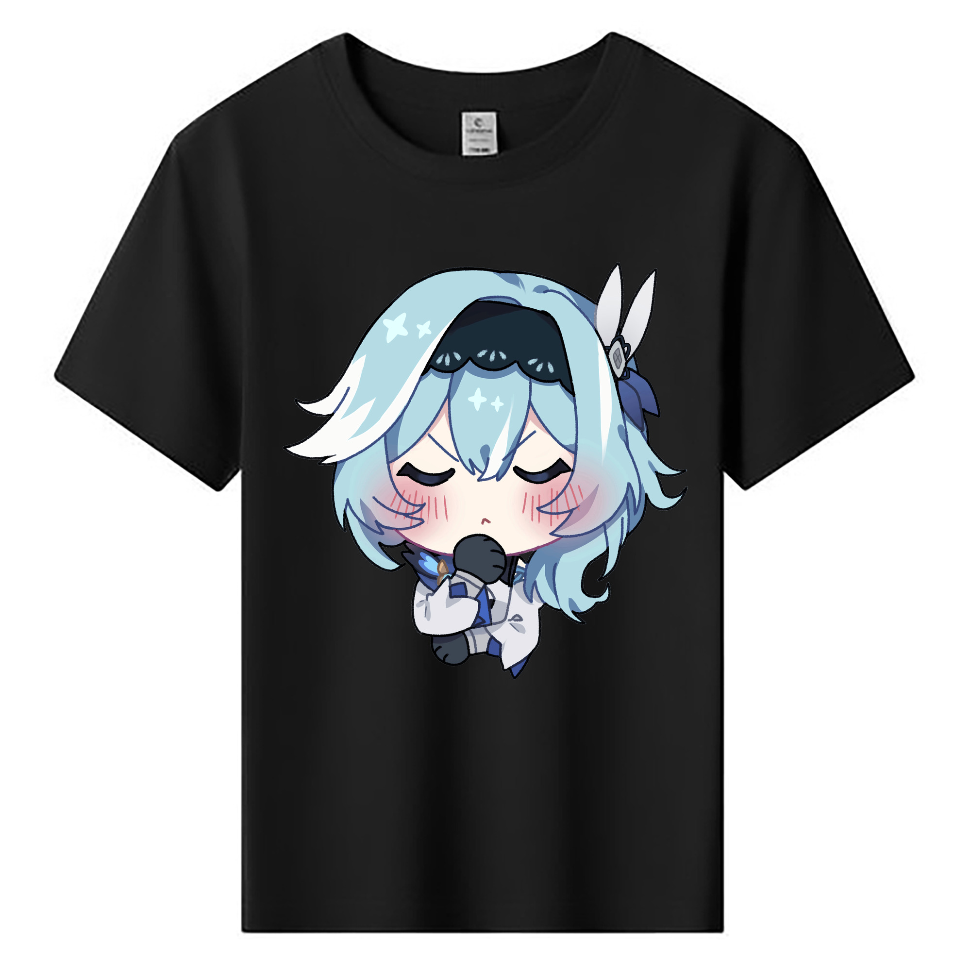 げんし神 优菈 ゆうら genshin Yūra 綿100％キッズTシャツ（フロントプリント）
