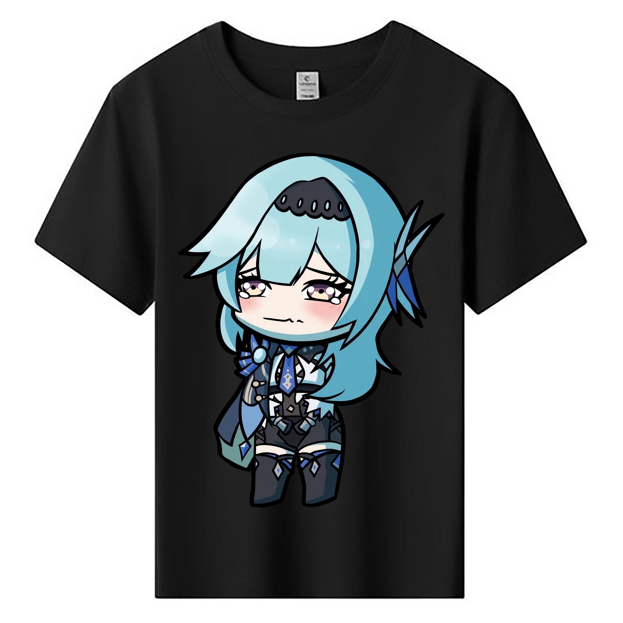 げんし神 优菈 ゆうら genshin Yūra 綿100％キッズTシャツ（フロントプリント）