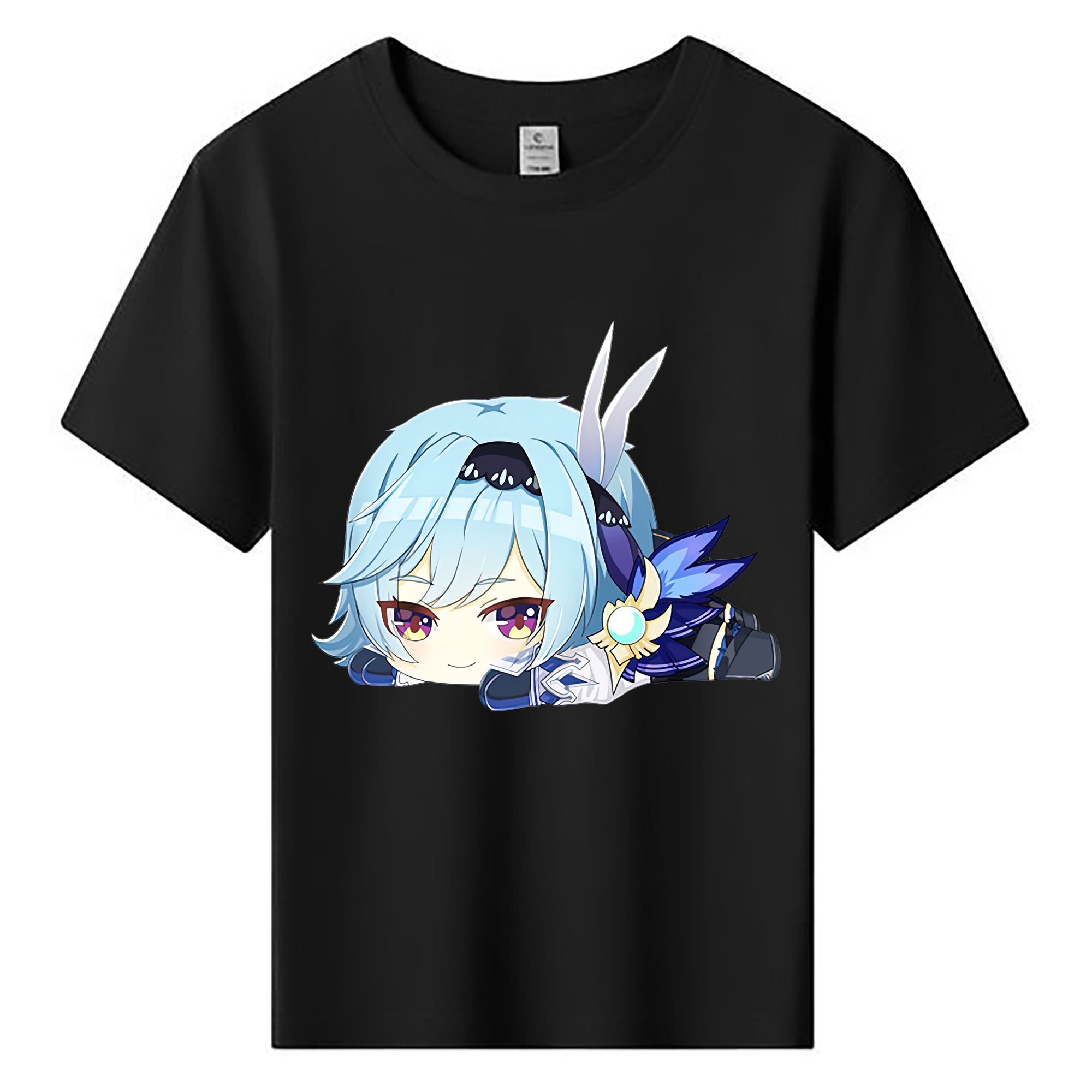 げんし神 优菈 ゆうら genshin Yūra 綿100％キッズTシャツ（フロントプリント）