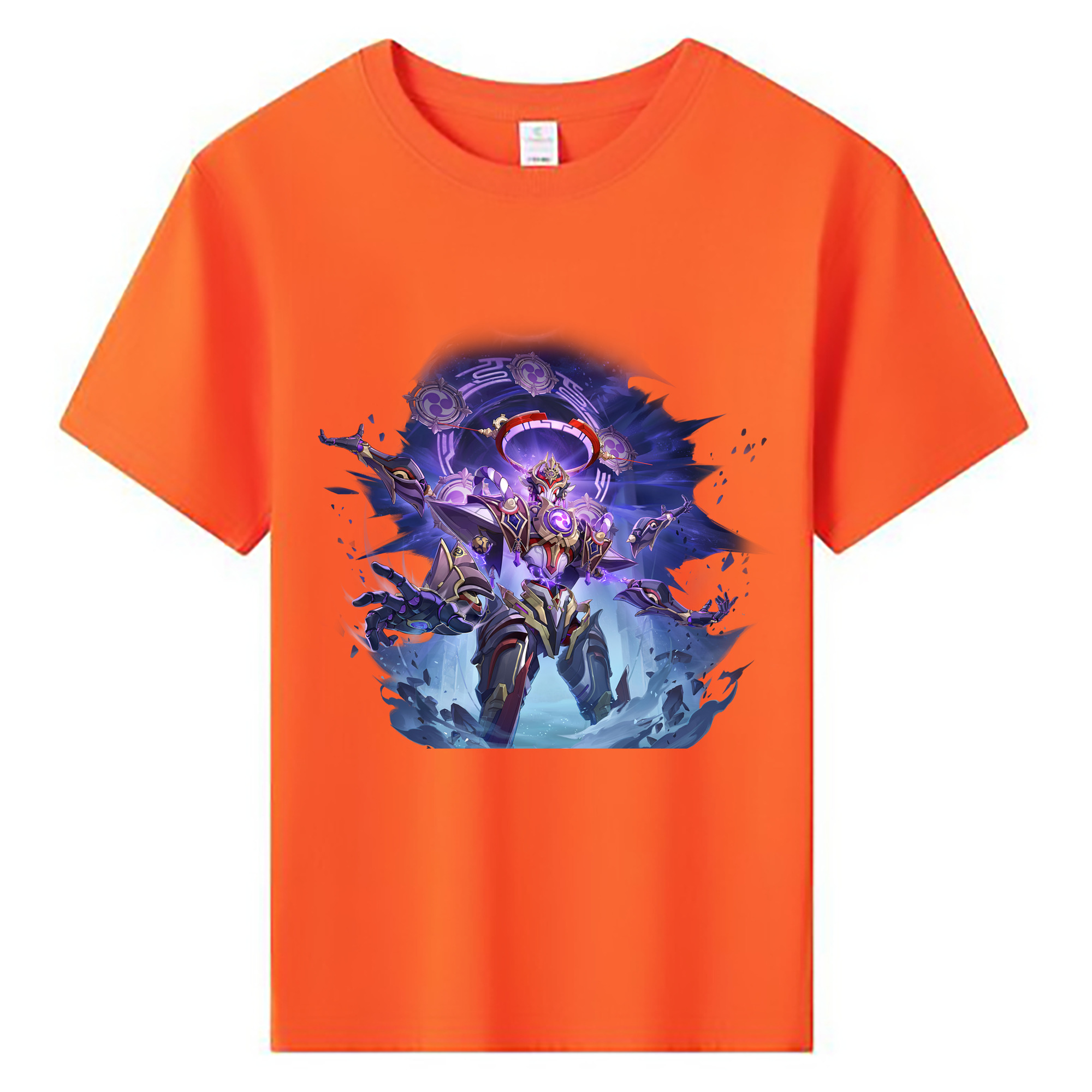 げんし神 さんペい genshin Sanpei 綿100％キッズTシャツ（フロントプリント）