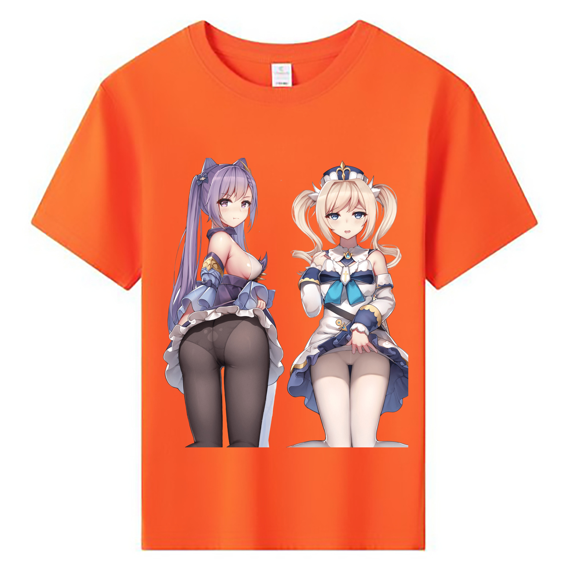 げんし神 刻晴 こくせい genshin Kokusei 綿100％キッズTシャツ（フロントプリント）