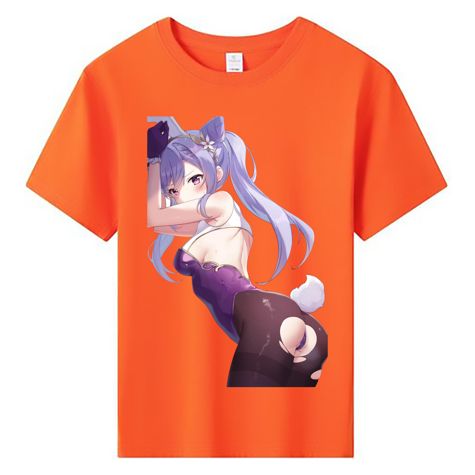 げんし神 刻晴 こくせい genshin Kokusei 綿100％キッズTシャツ（フロントプリント）