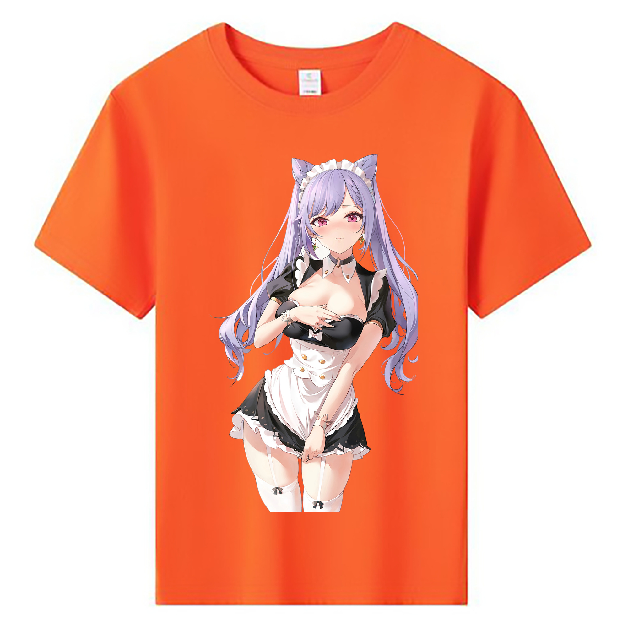 げんし神 刻晴 こくせい genshin Kokusei 綿100％キッズTシャツ（フロントプリント）