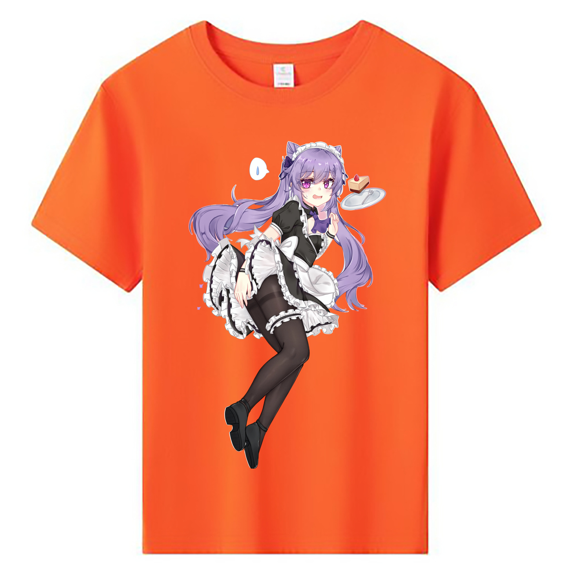げんし神 刻晴 こくせい genshin Kokusei 綿100％キッズTシャツ（フロントプリント）