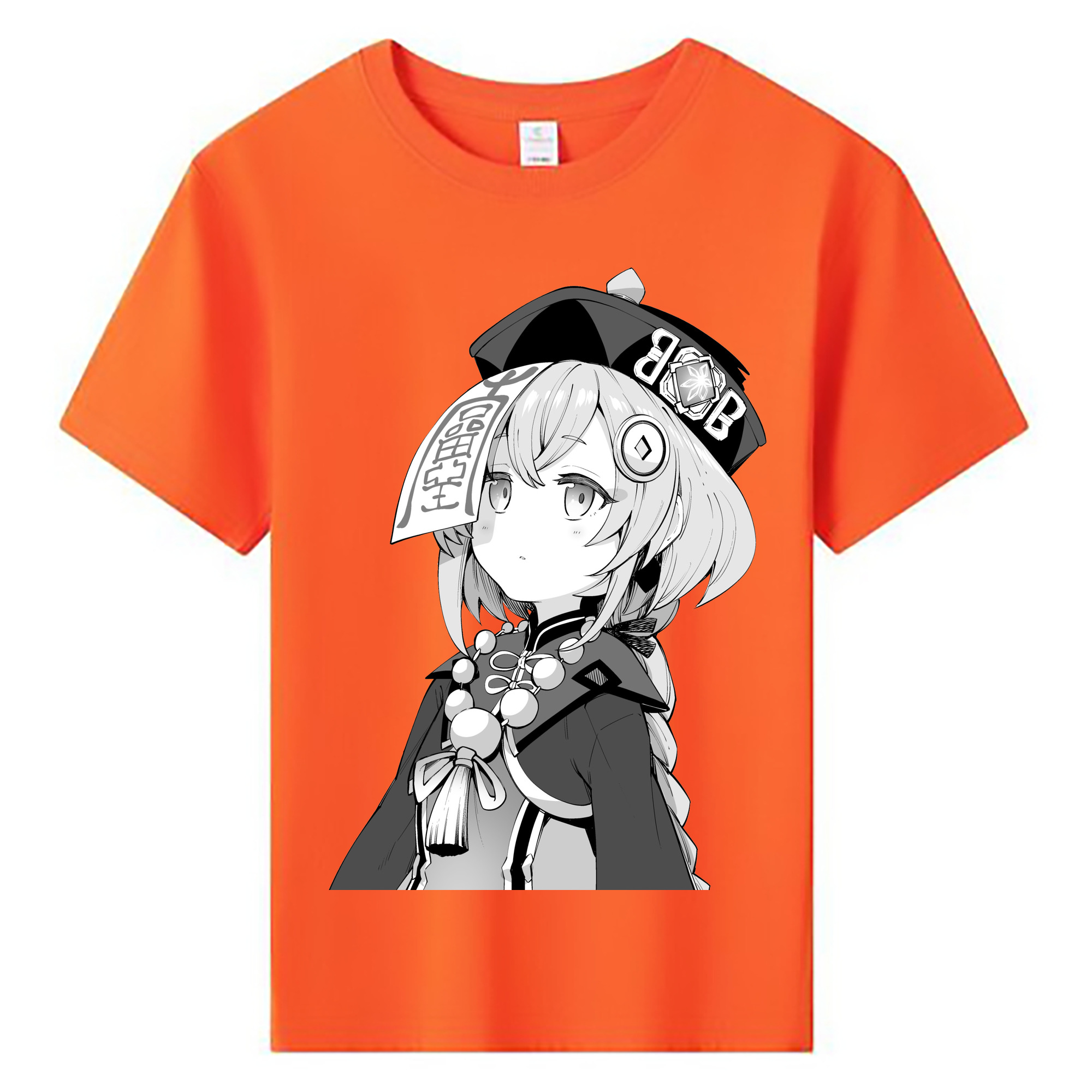 げんし神 七七 なな  genshin Nana 綿100％キッズTシャツ（フロントプリント）