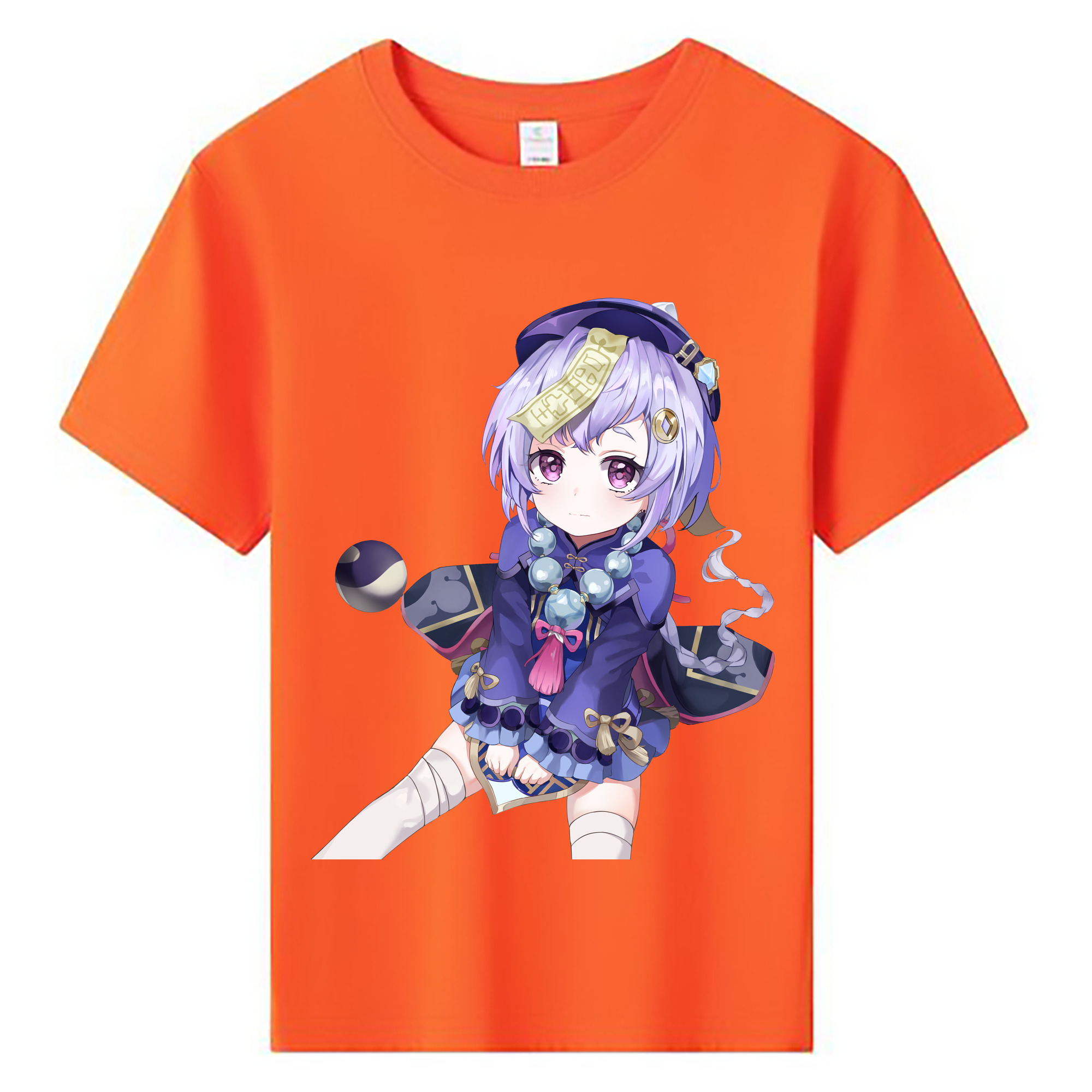 げんし神 七七 なな  genshin Nana 綿100％キッズTシャツ（フロントプリント）