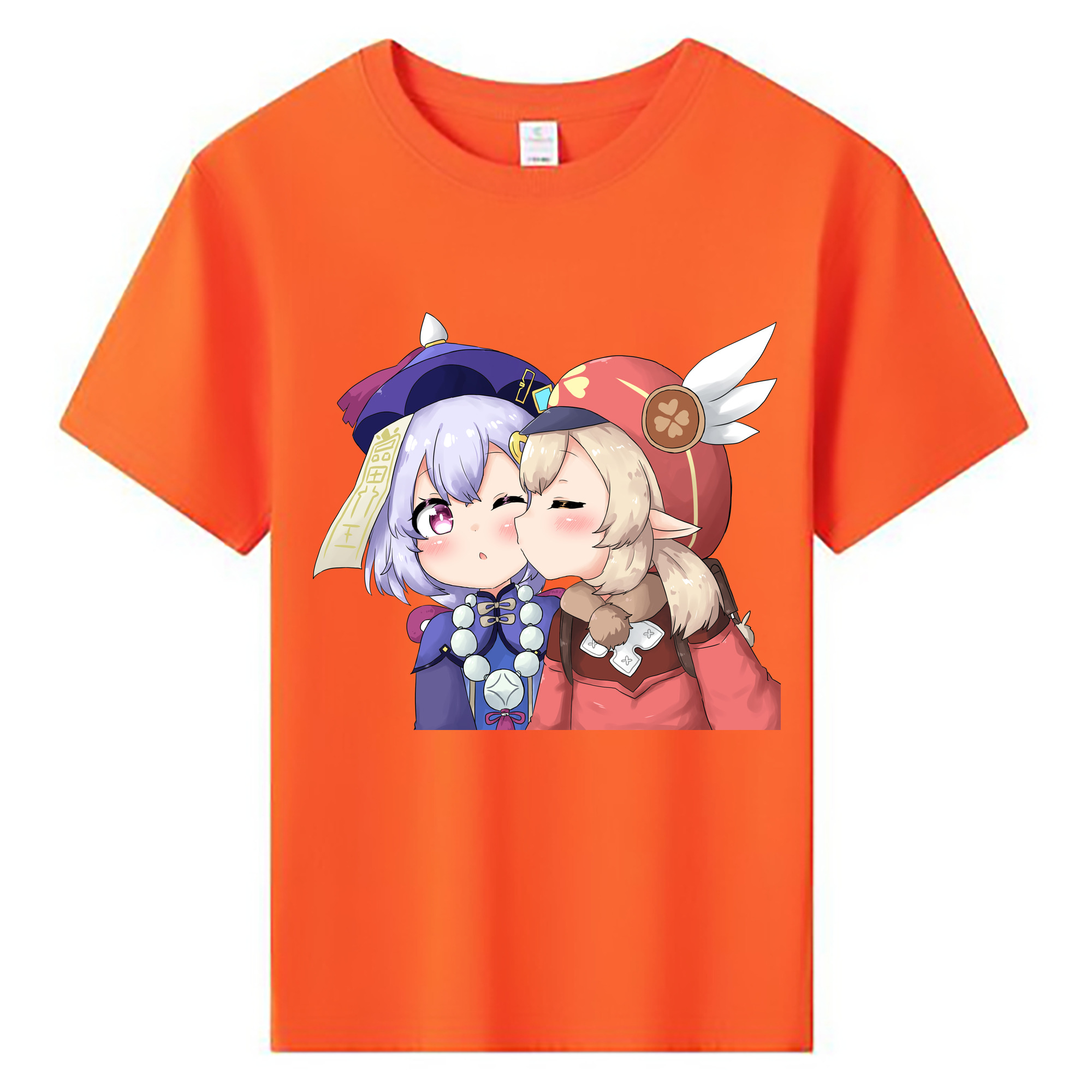 げんし神 七七 なな  genshin Nana 綿100％キッズTシャツ（フロントプリント）