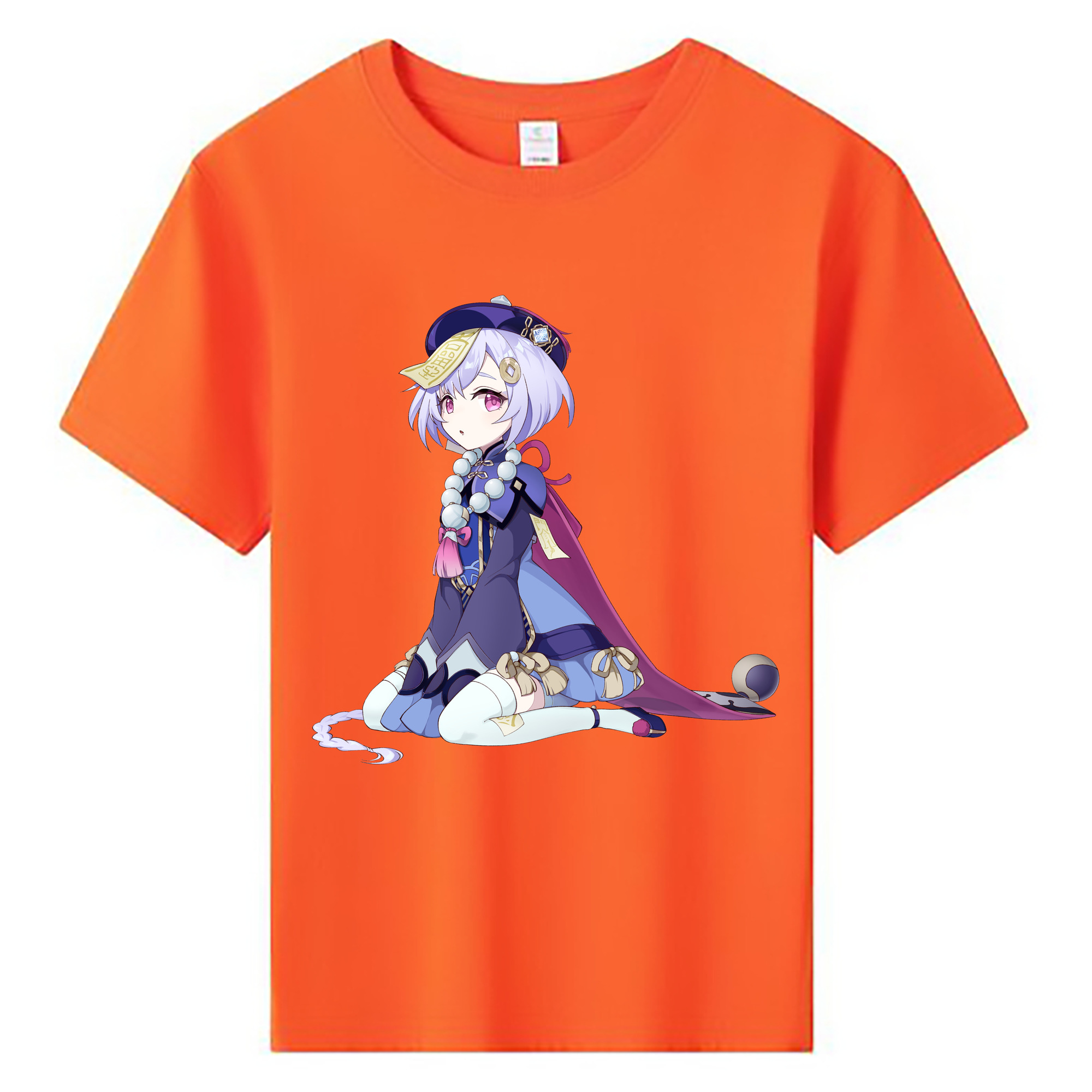 げんし神 七七 なな  genshin Nana 綿100％キッズTシャツ（フロントプリント）