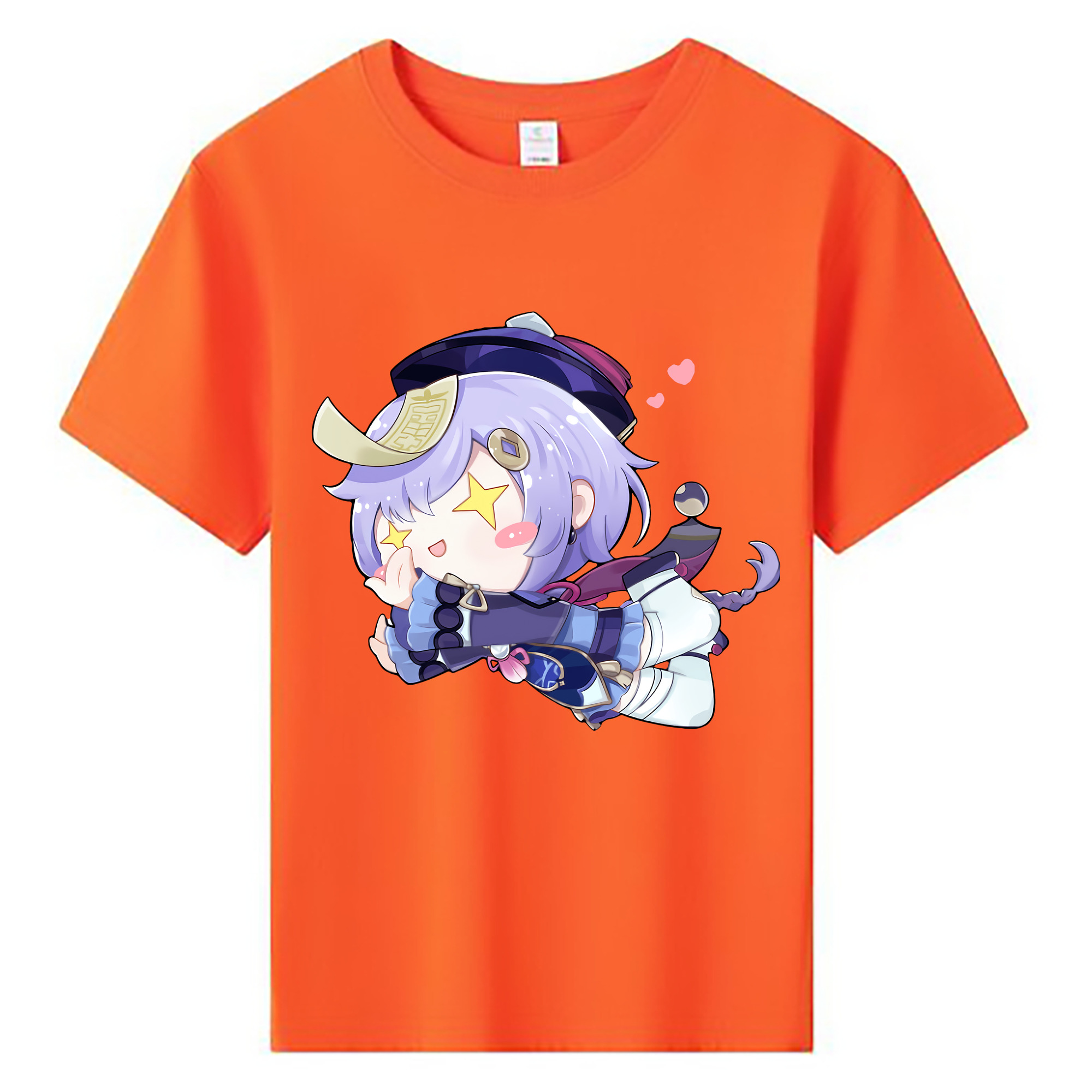 げんし神 七七 なな  genshin Nana 綿100％キッズTシャツ（フロントプリント）