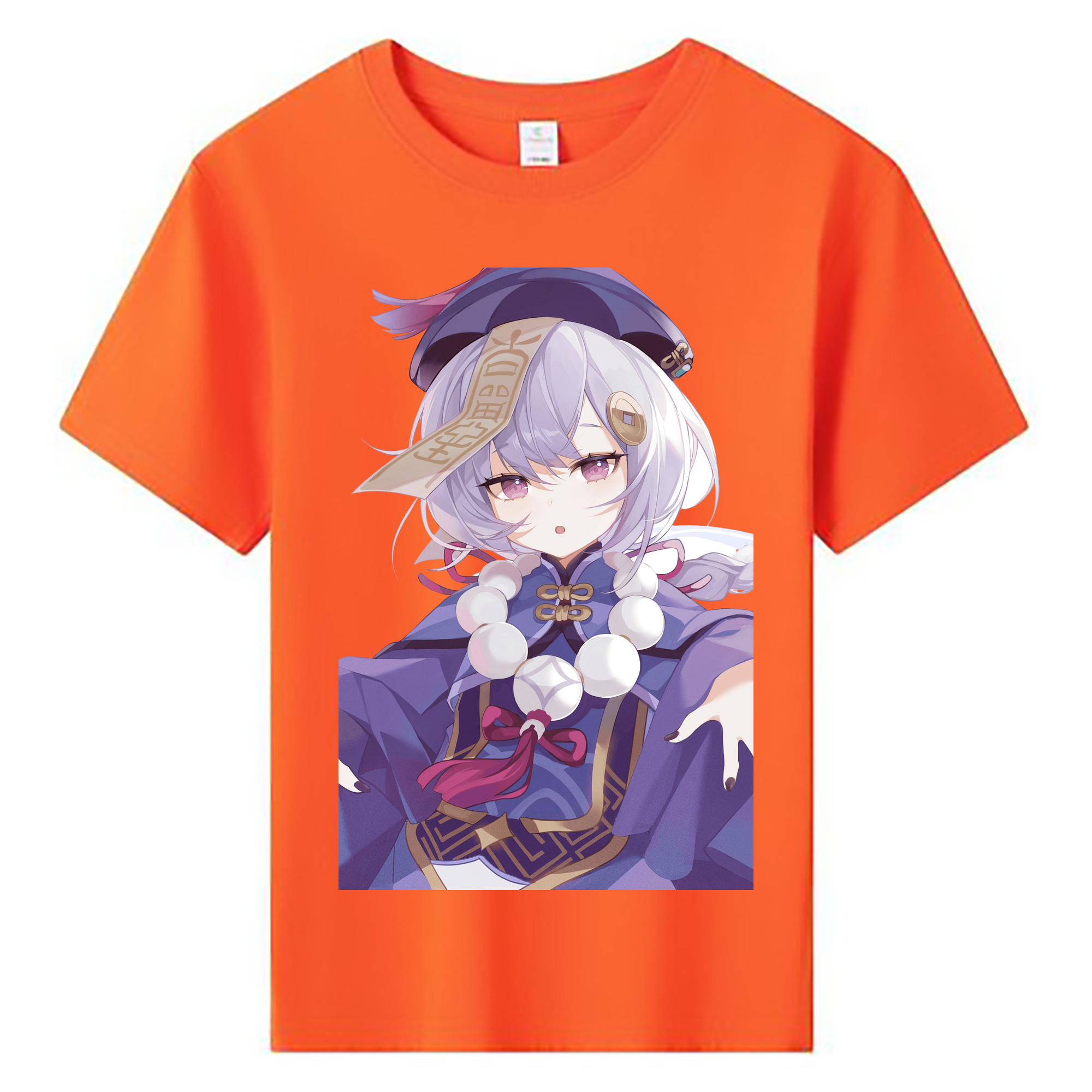 げんし神 七七 なな  genshin Nana 綿100％キッズTシャツ（フロントプリント）