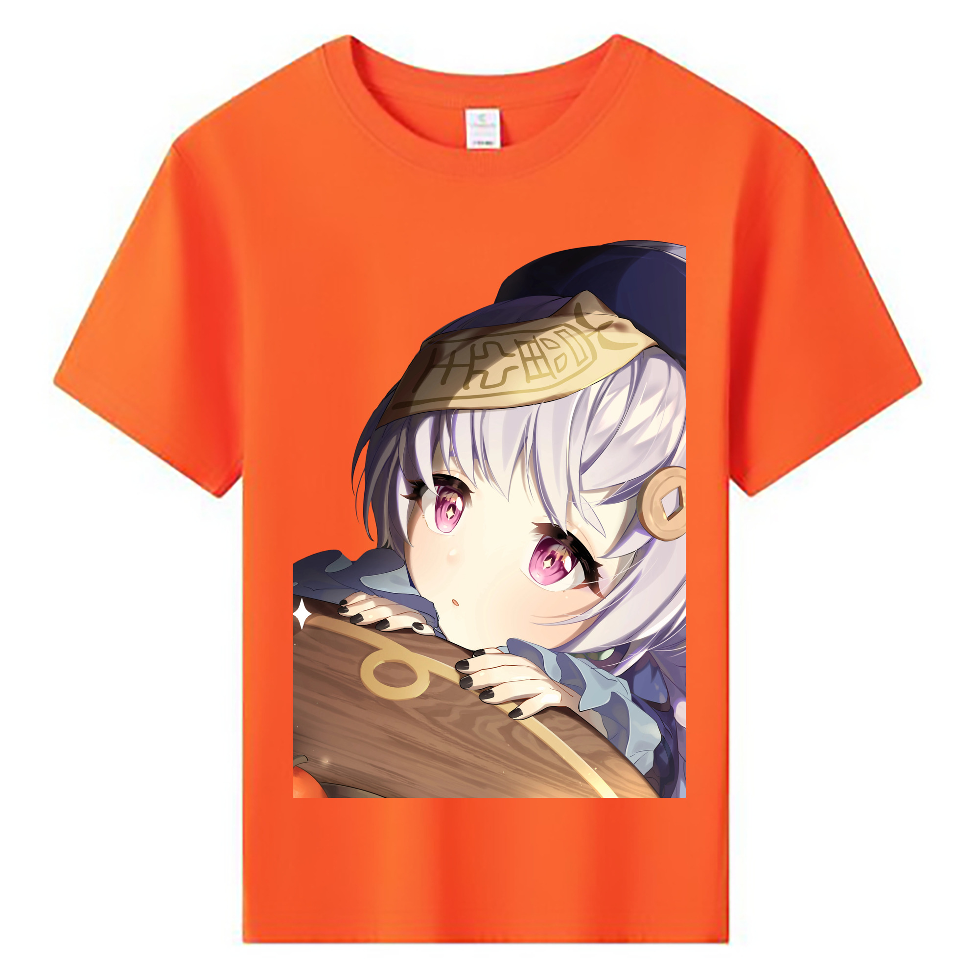 げんし神 七七 なな  genshin Nana 綿100％キッズTシャツ（フロントプリント）