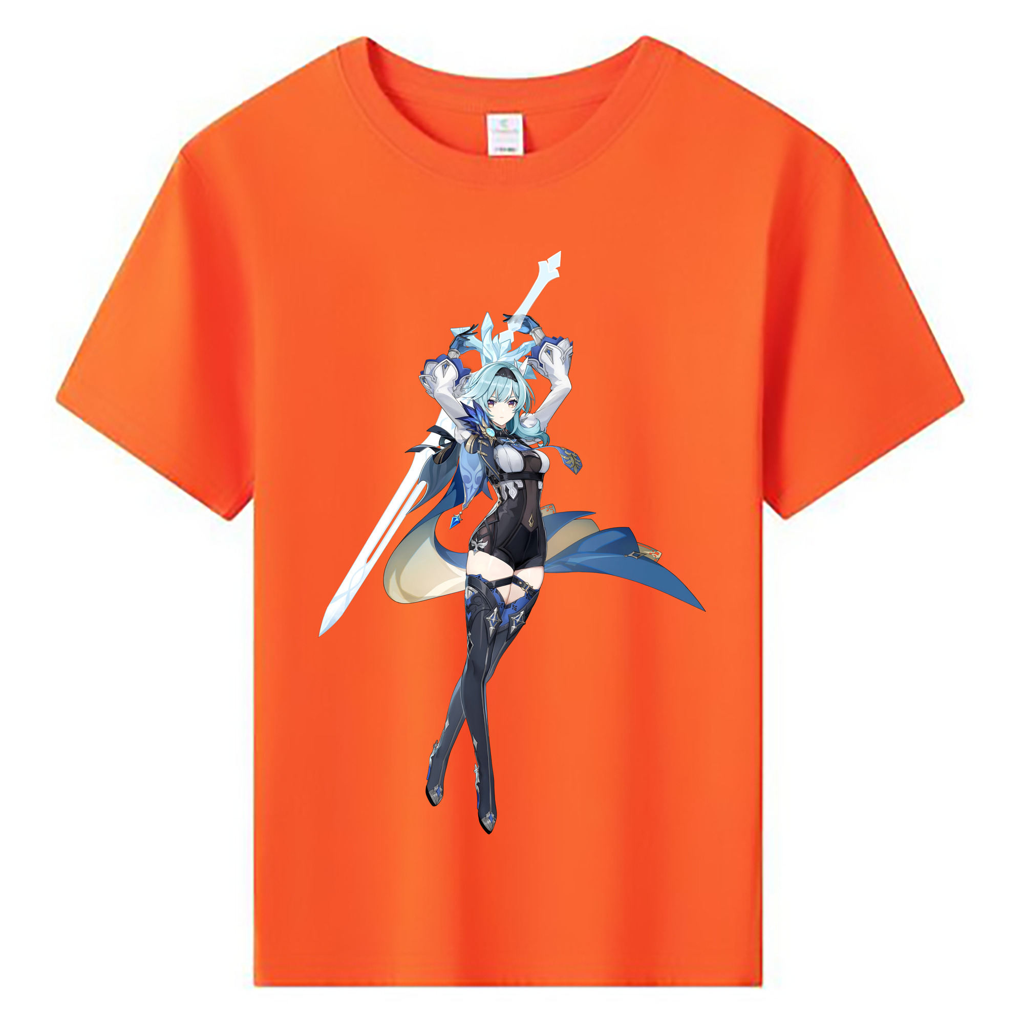 げんし神 优菈 ゆうら genshin Yūra 綿100％キッズTシャツ（フロントプリント）