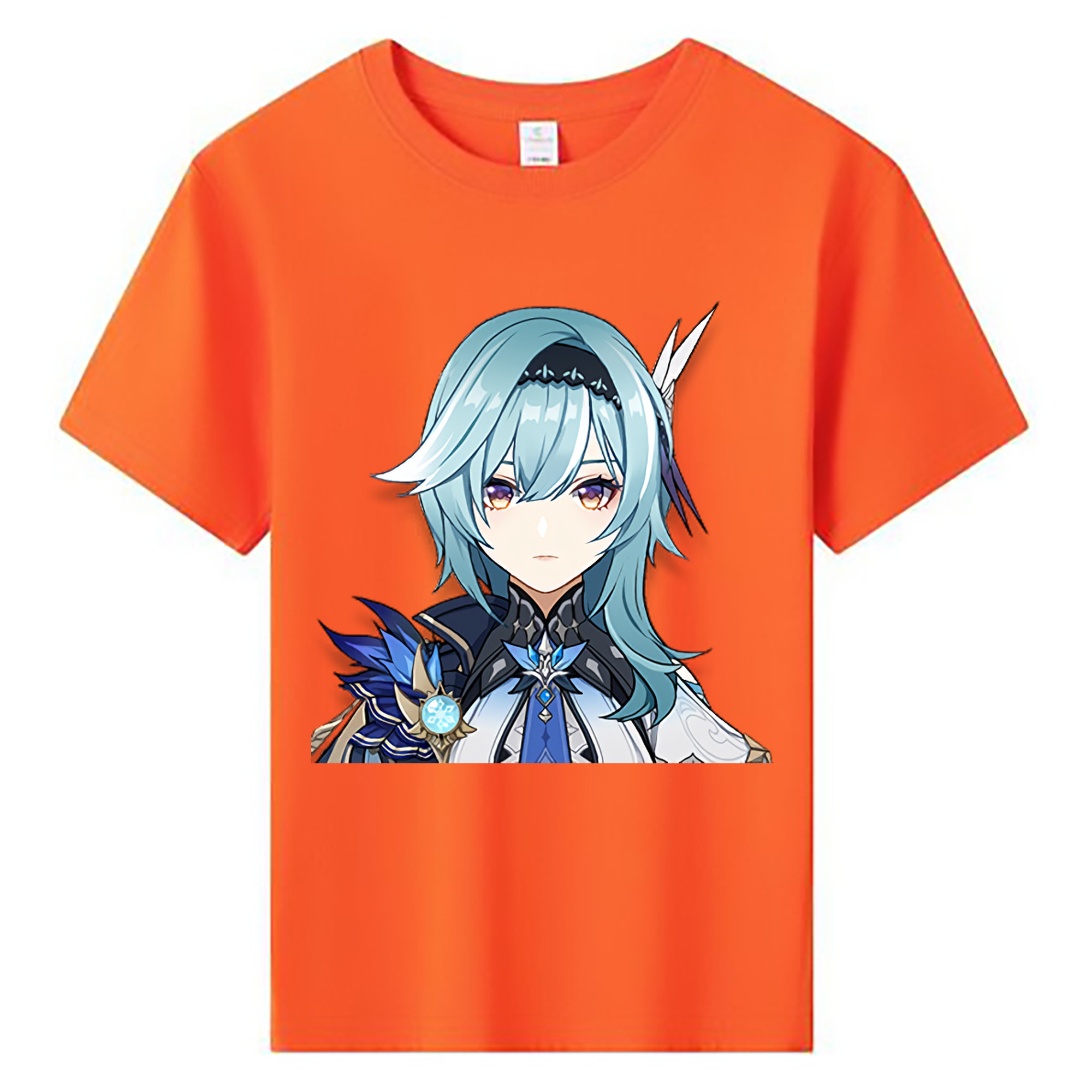 げんし神 优菈 ゆうら genshin Yūra 綿100％キッズTシャツ（フロントプリント）