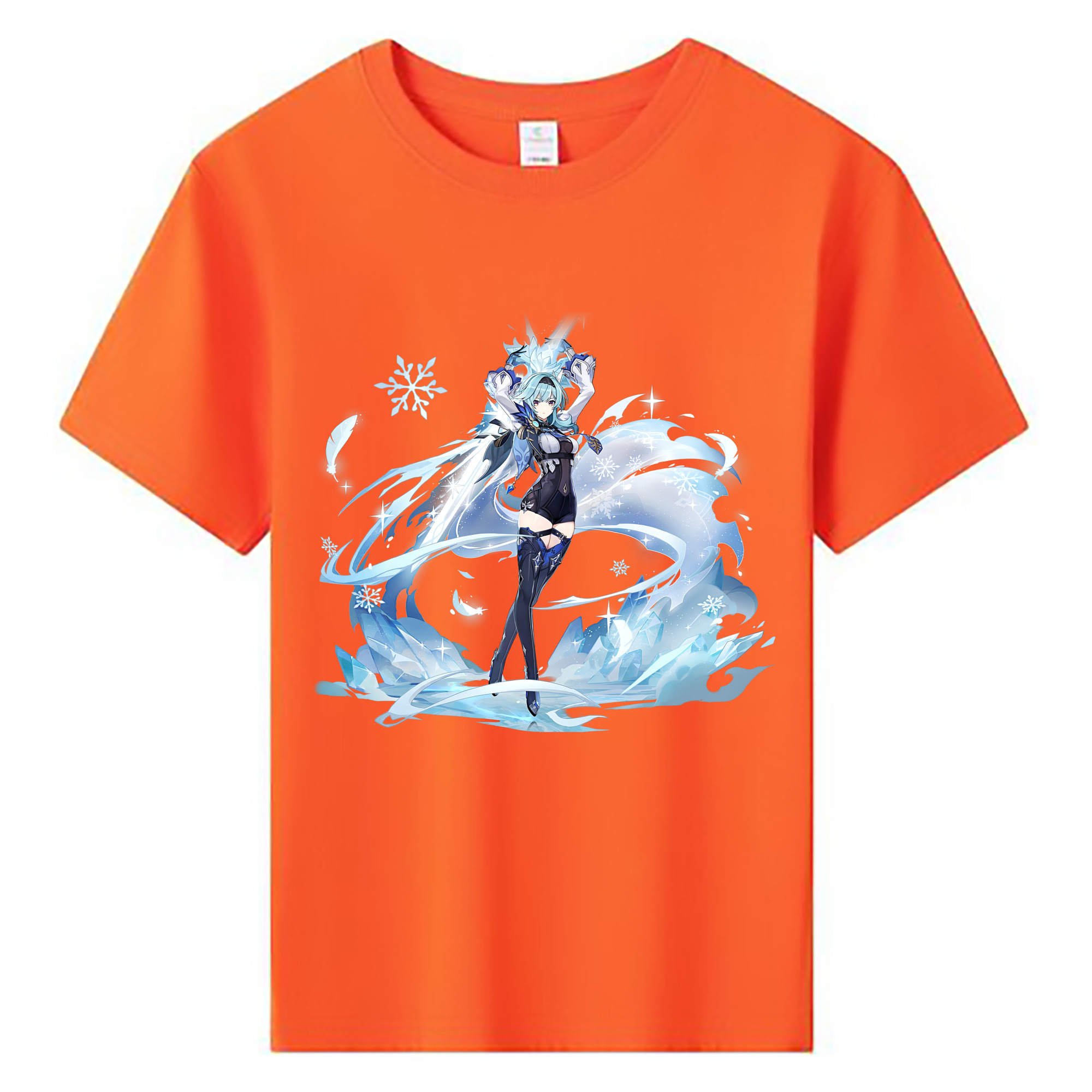 げんし神 优菈 ゆうら genshin Yūra 綿100％キッズTシャツ（フロントプリント）