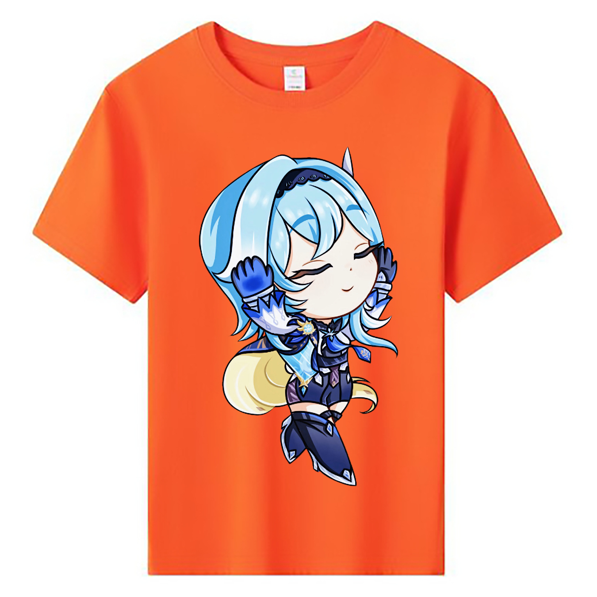 げんし神 优菈 ゆうら genshin Yūra 綿100％キッズTシャツ（フロントプリント）