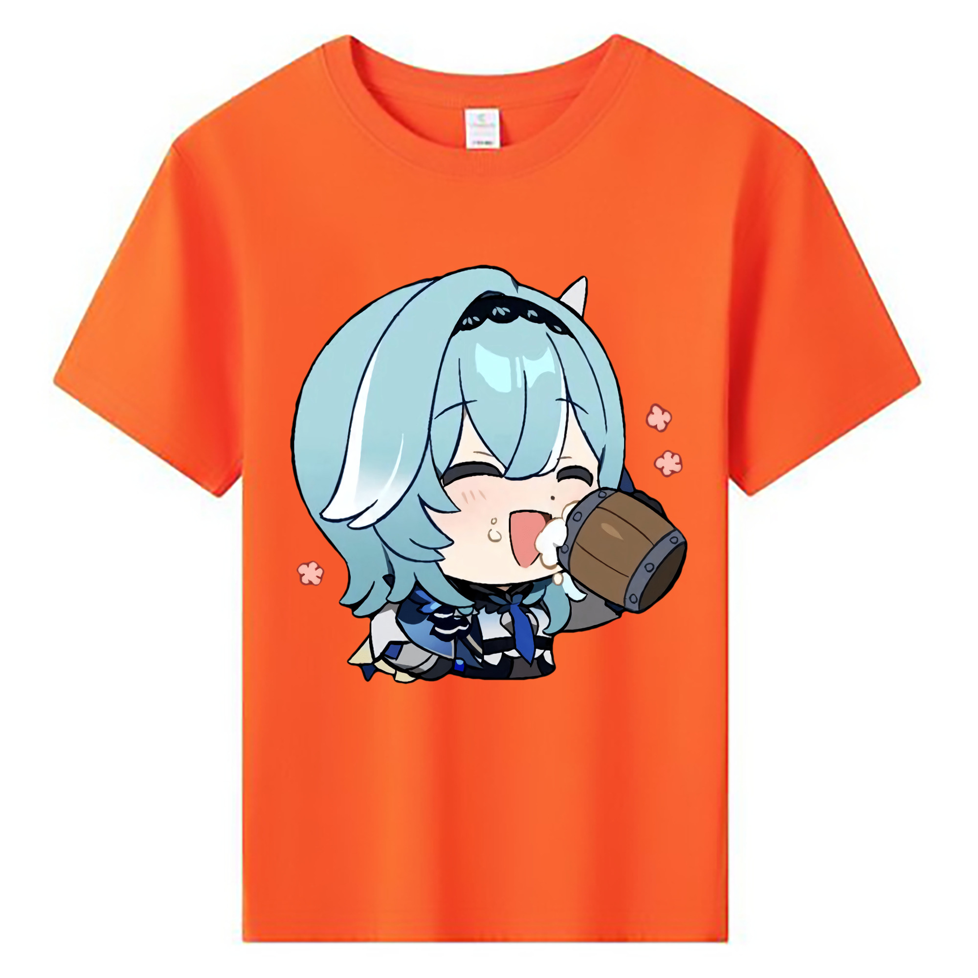 げんし神 优菈 ゆうら genshin Yūra 綿100％キッズTシャツ（フロントプリント）