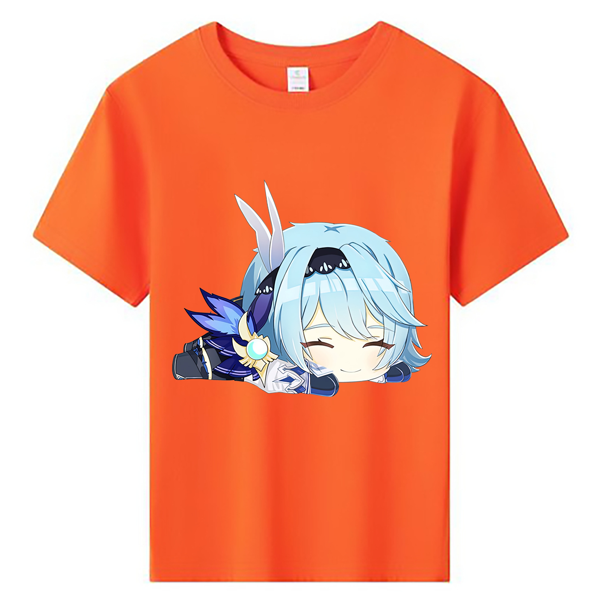 げんし神 优菈 ゆうら genshin Yūra 綿100％キッズTシャツ（フロントプリント）