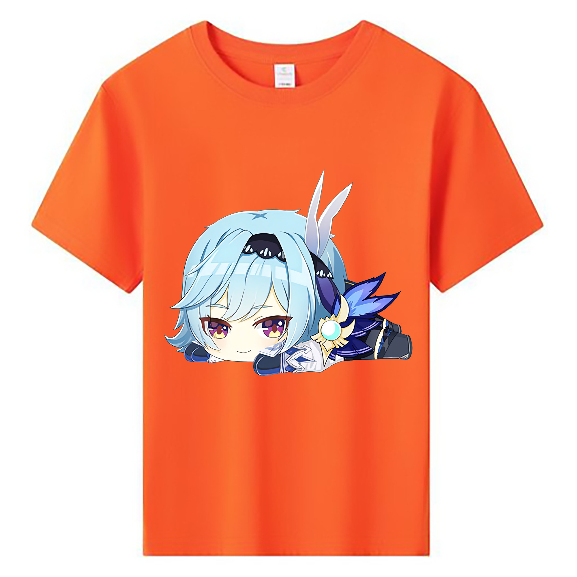 げんし神 优菈 ゆうら genshin Yūra 綿100％キッズTシャツ（フロントプリント）