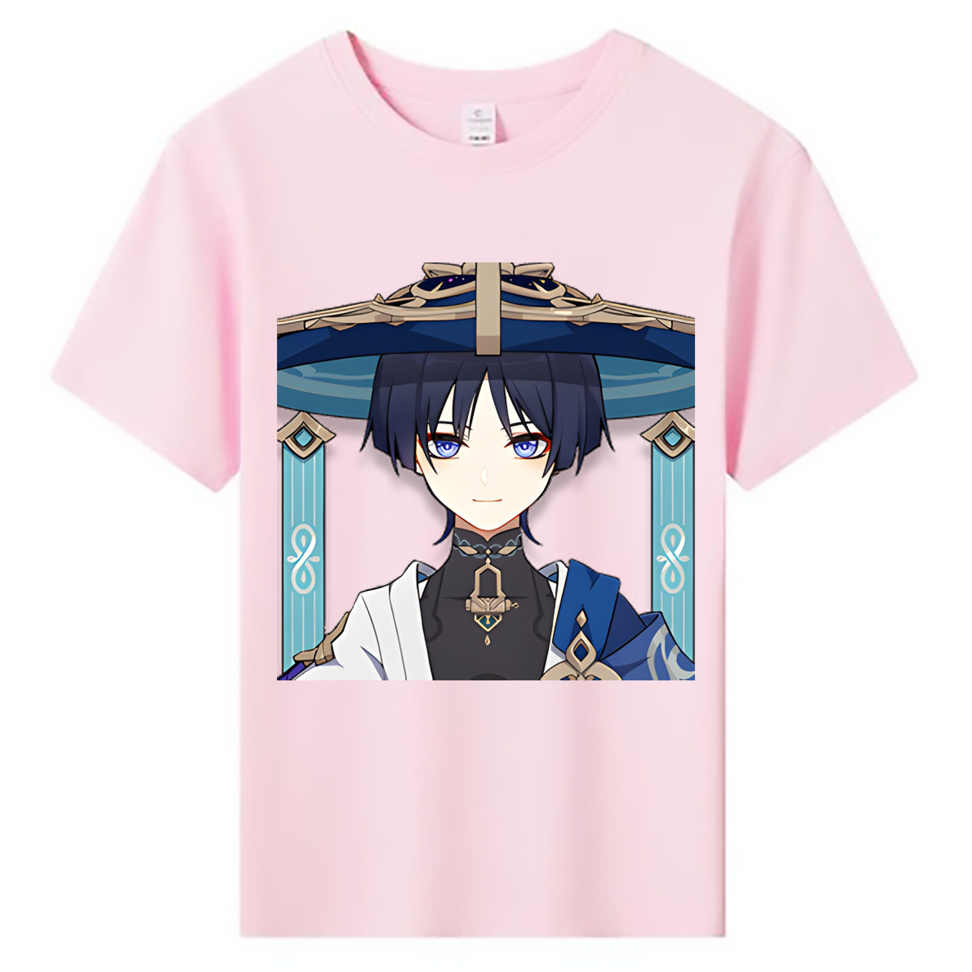 げんし神 さんペい genshin Sanpei 綿100％キッズTシャツ（フロントプリント）
