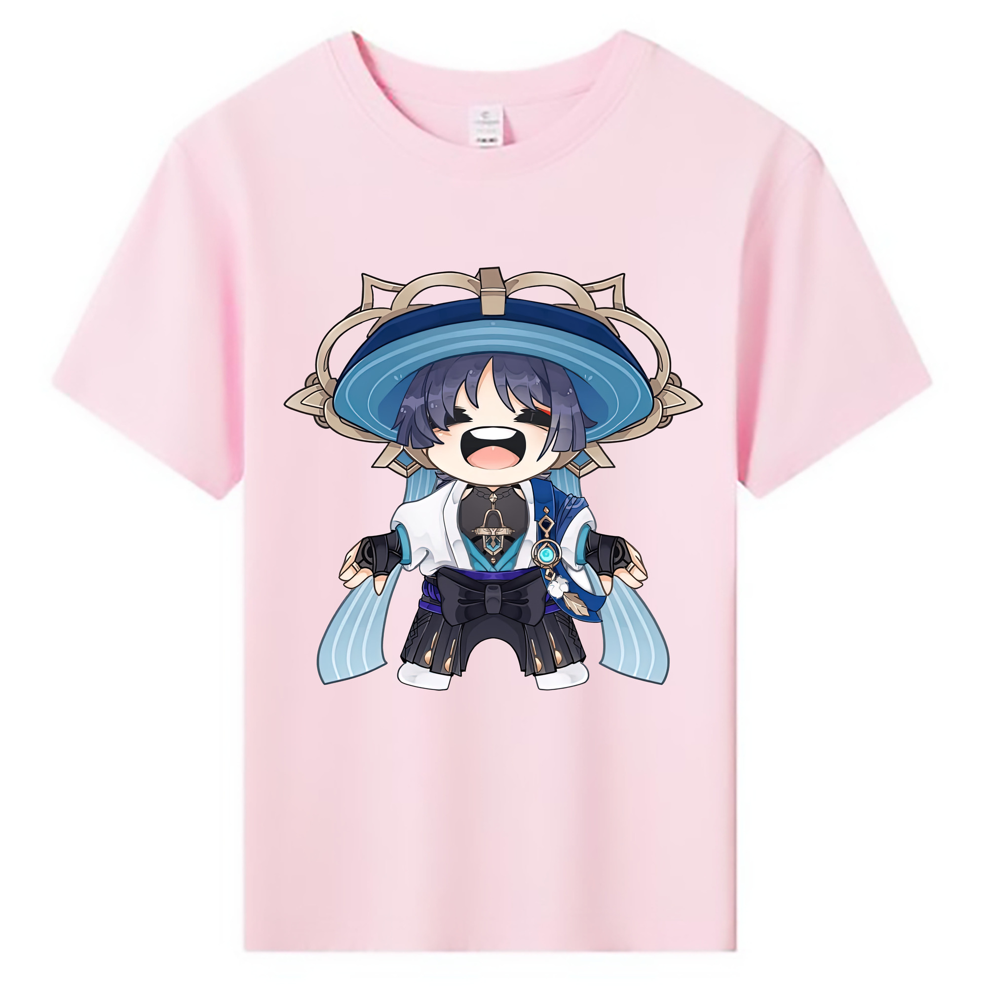 げんし神 さんペい genshin Sanpei 綿100％キッズTシャツ（フロントプリント）